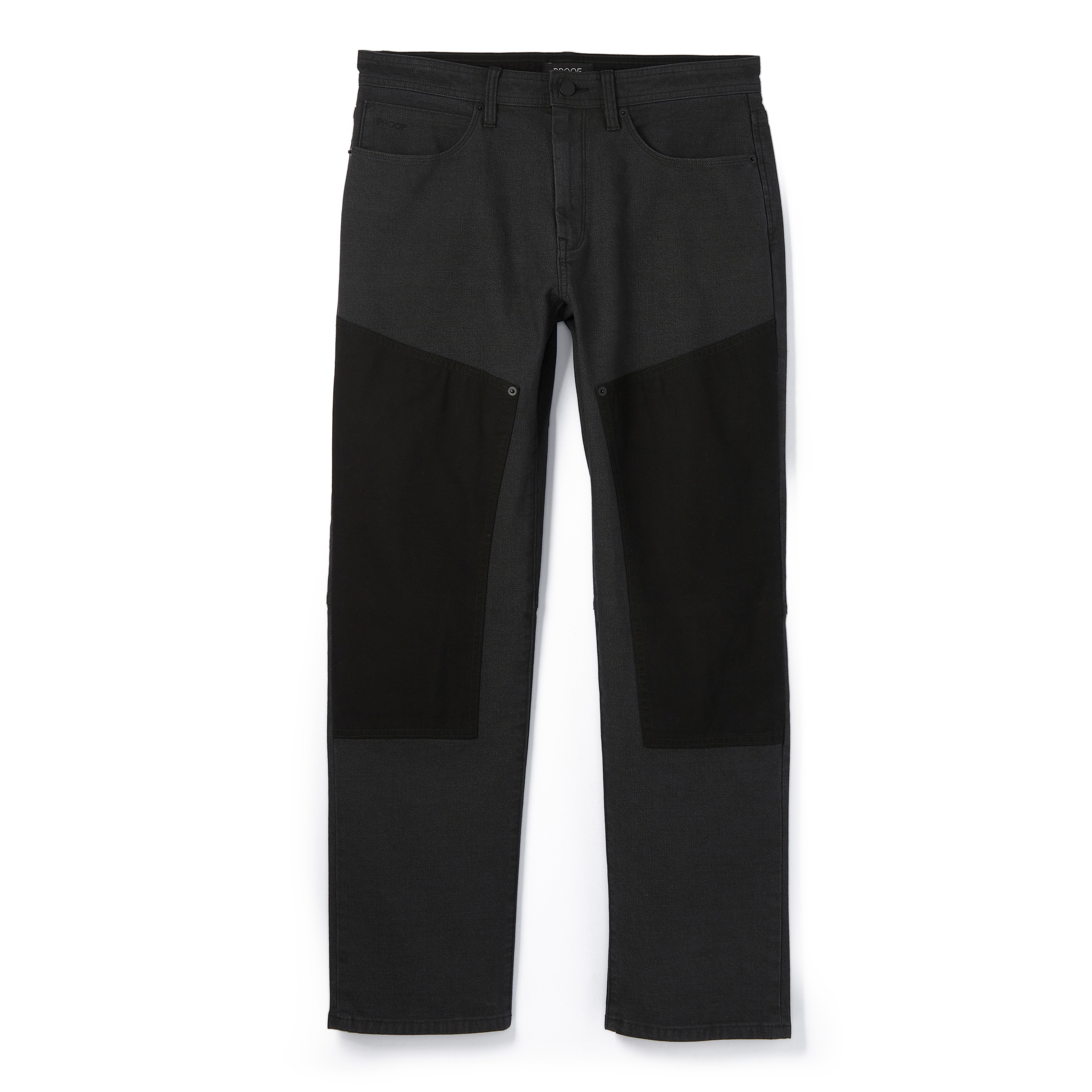 Proof Rover Double-Knee Work Pant - Straight - Anthracite/Black | Work Pants  | Huckberry