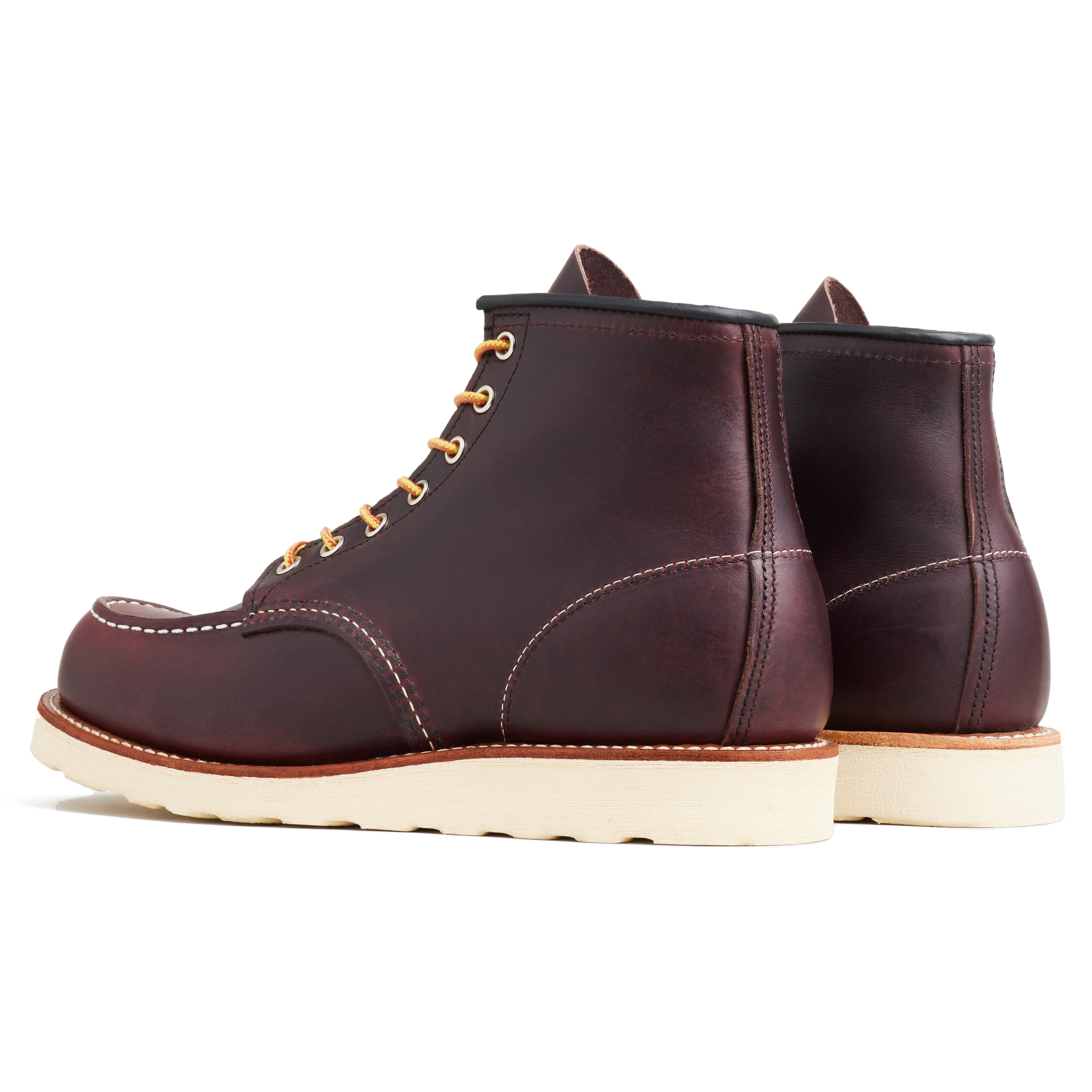 Red Wing Heritage 6-Inch Classic Moc Toe Boot - Black Cherry