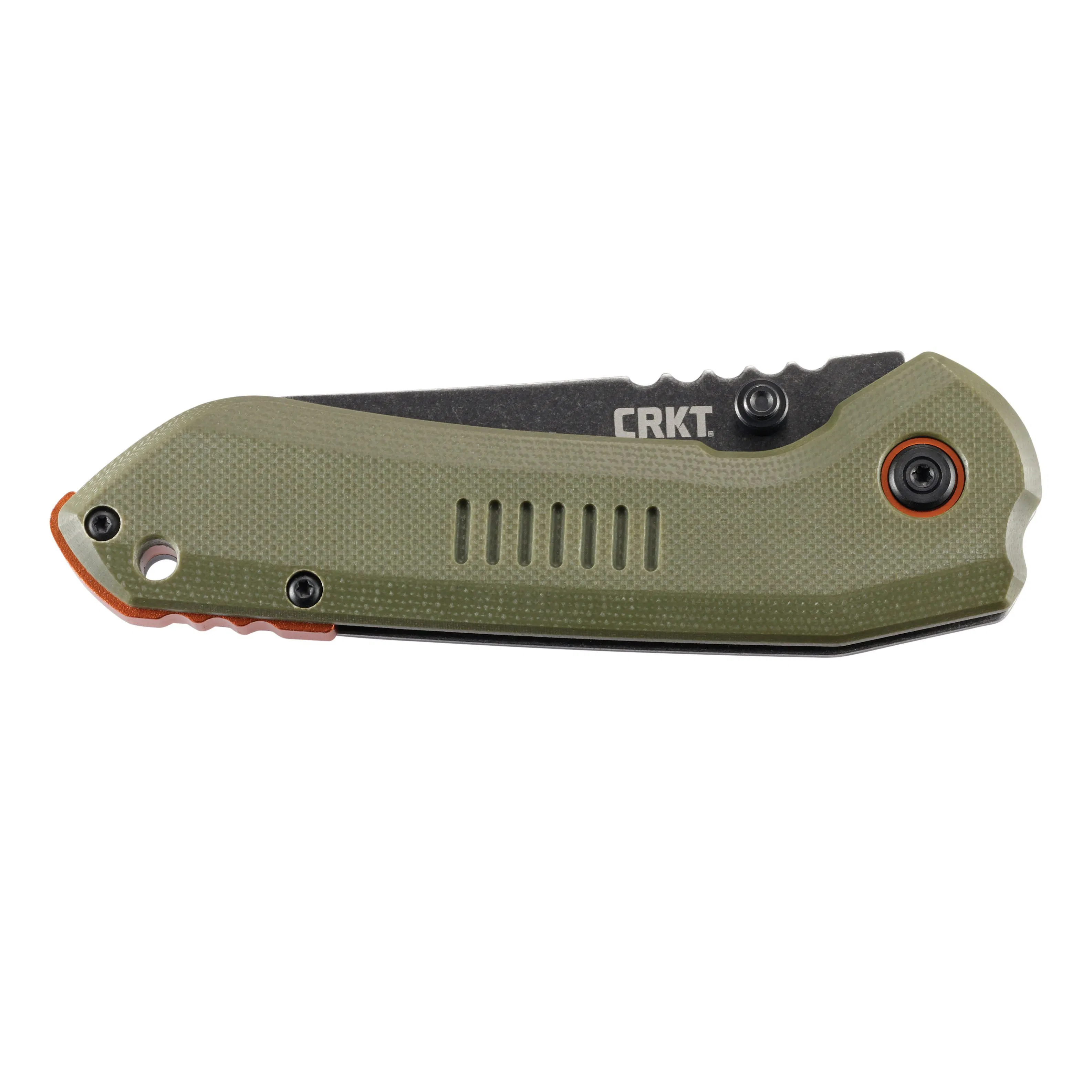 CRKT Overland Stainless Steel Pocket Knife - High Carbon Stainless