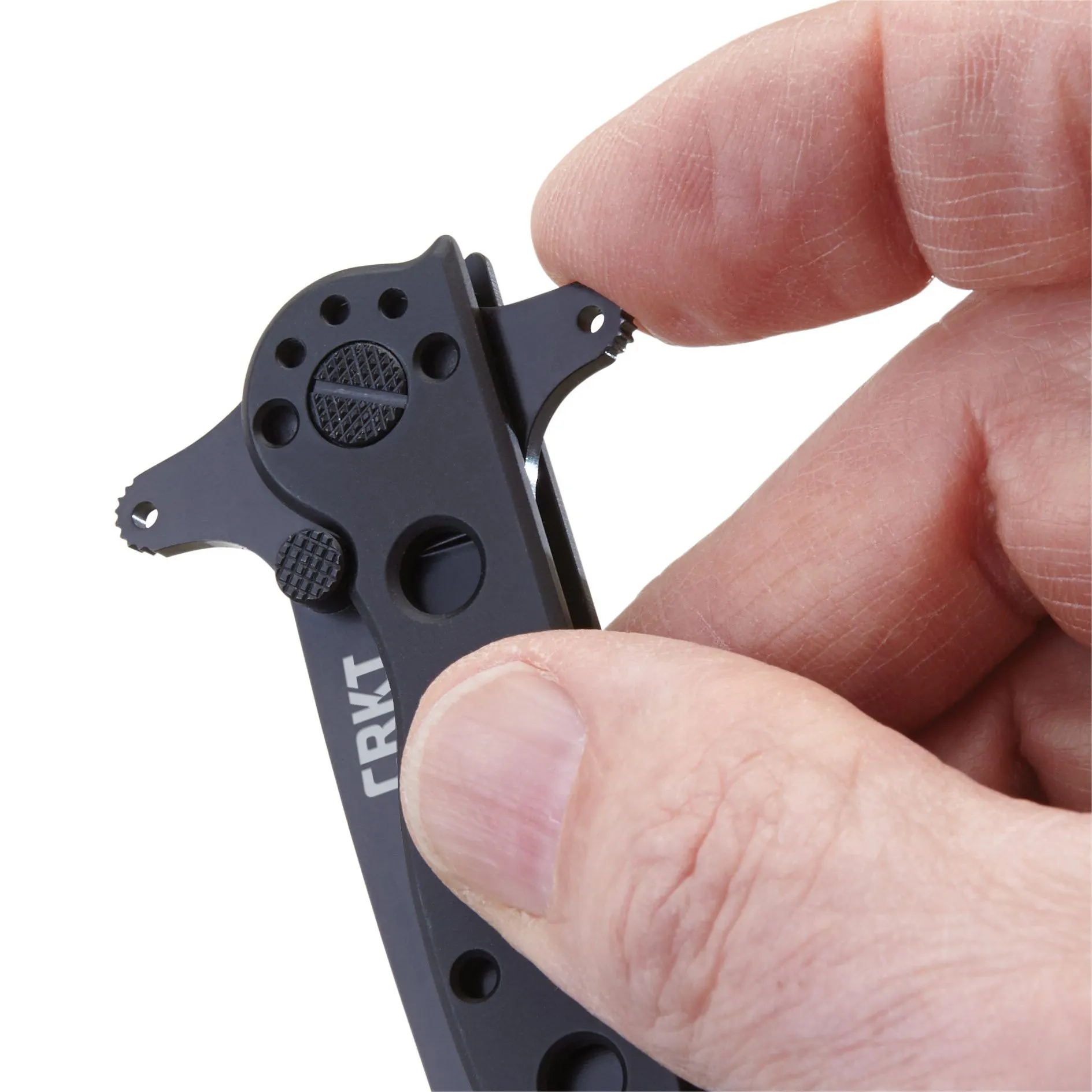 CRKT M16-10KSF Tanto Tactical Pocket Knife - 8Cr14MoV Serrated