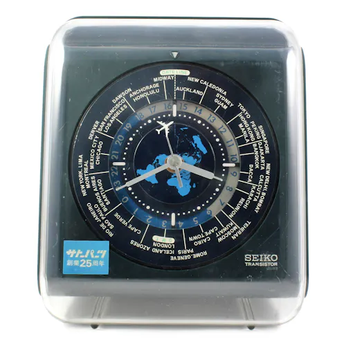 Future Forms Seiko World Clock - Blue | Home Accessories | Huckberry