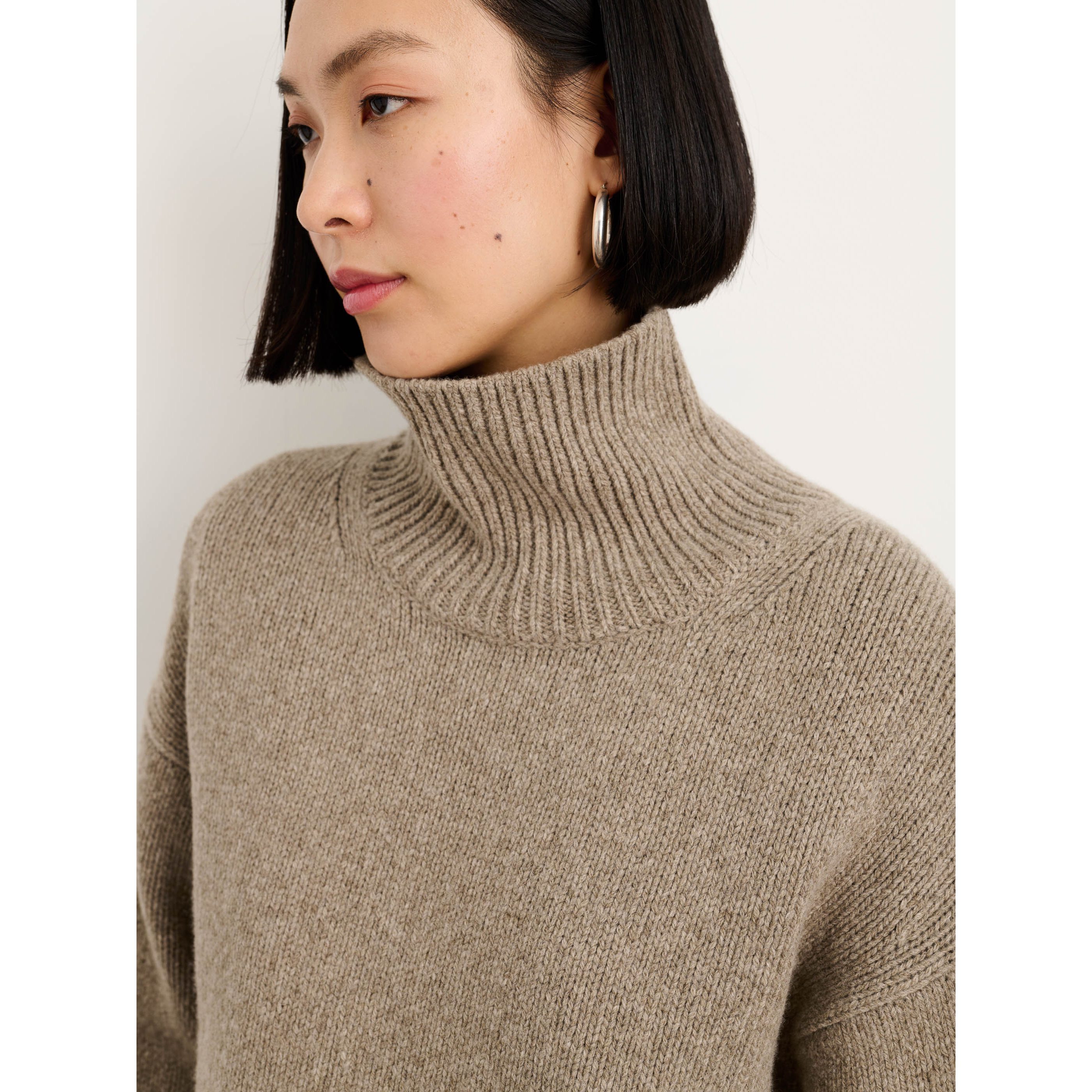 Alex Mill Women's Betty Turtleneck Sweater - Walnut | All