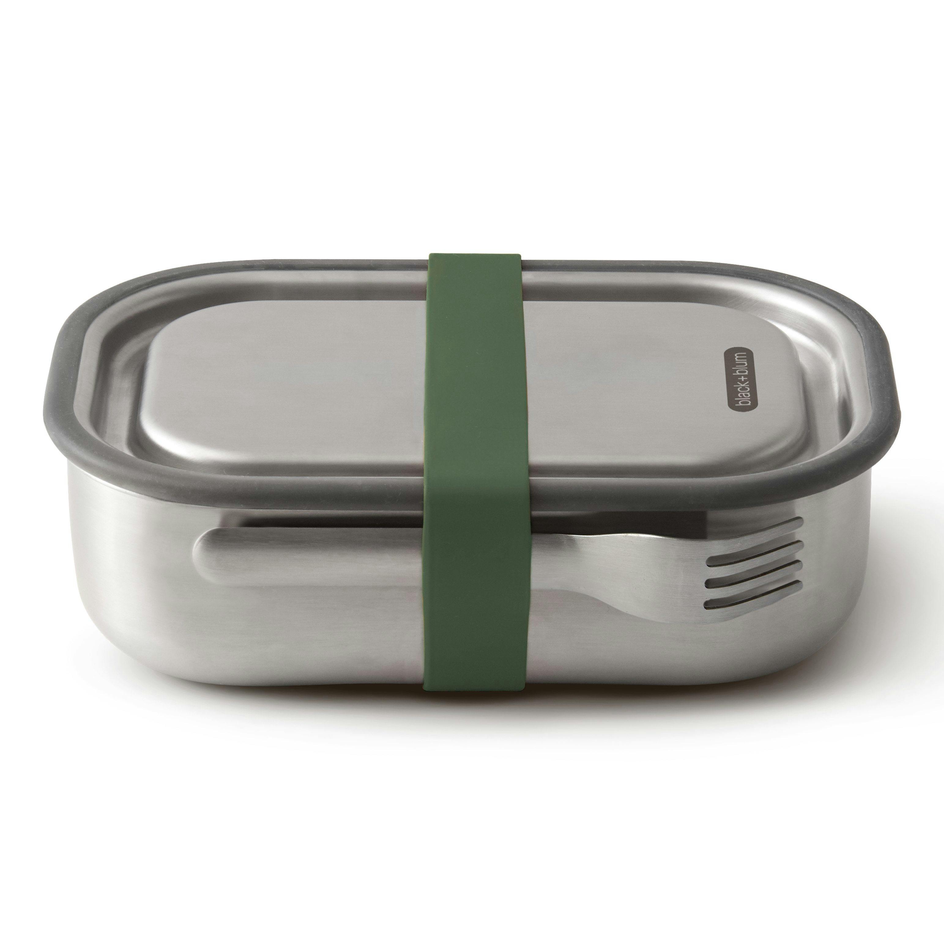 Metal Lunch Food Container, Stainless Steel Lunch Box Sealed Spill
