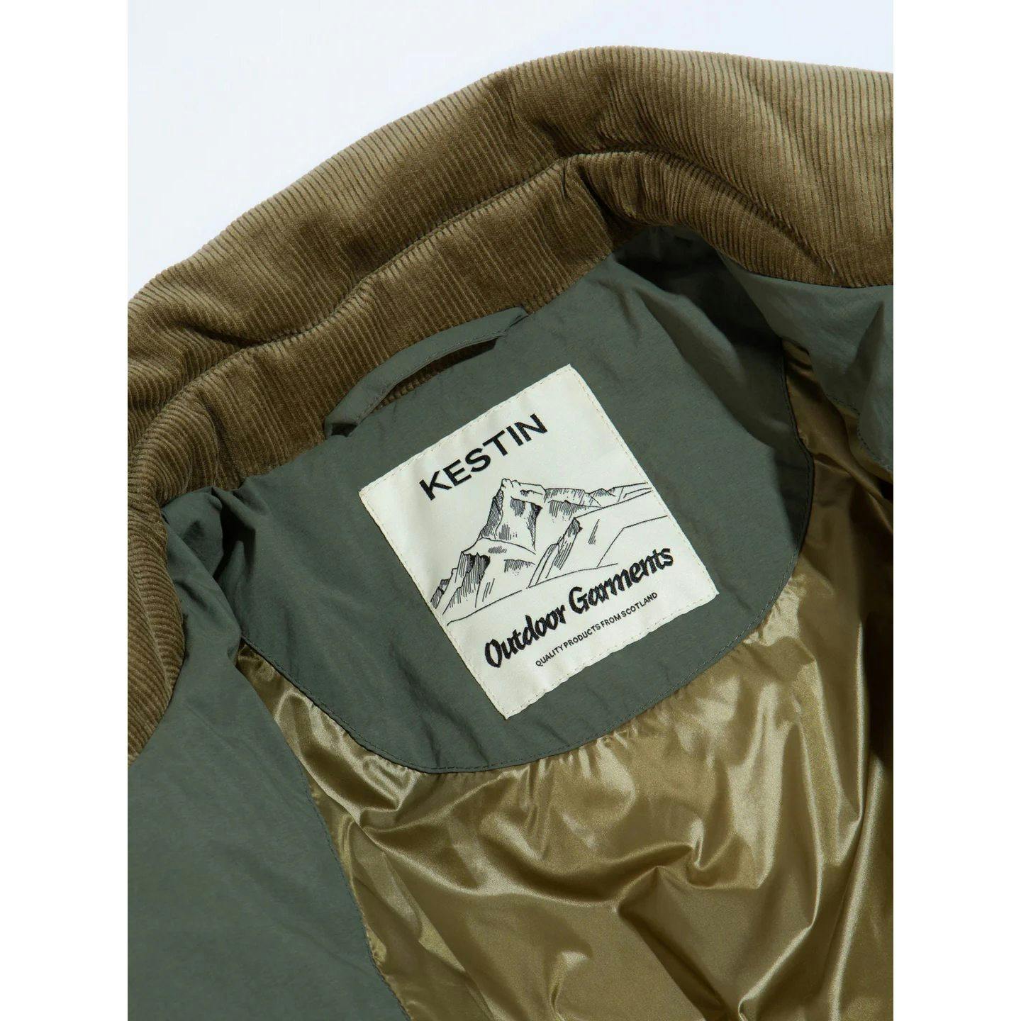 Kestin Dunbar Down Jacket - Olive, Insulated Jackets