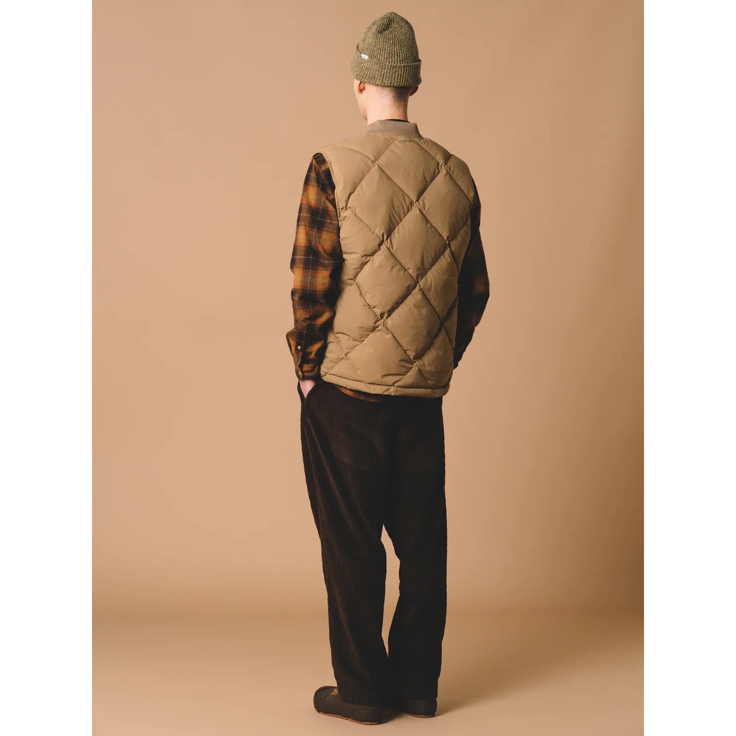 Kestin Linton Down Vest - Dark Khaki | Vests | Huckberry