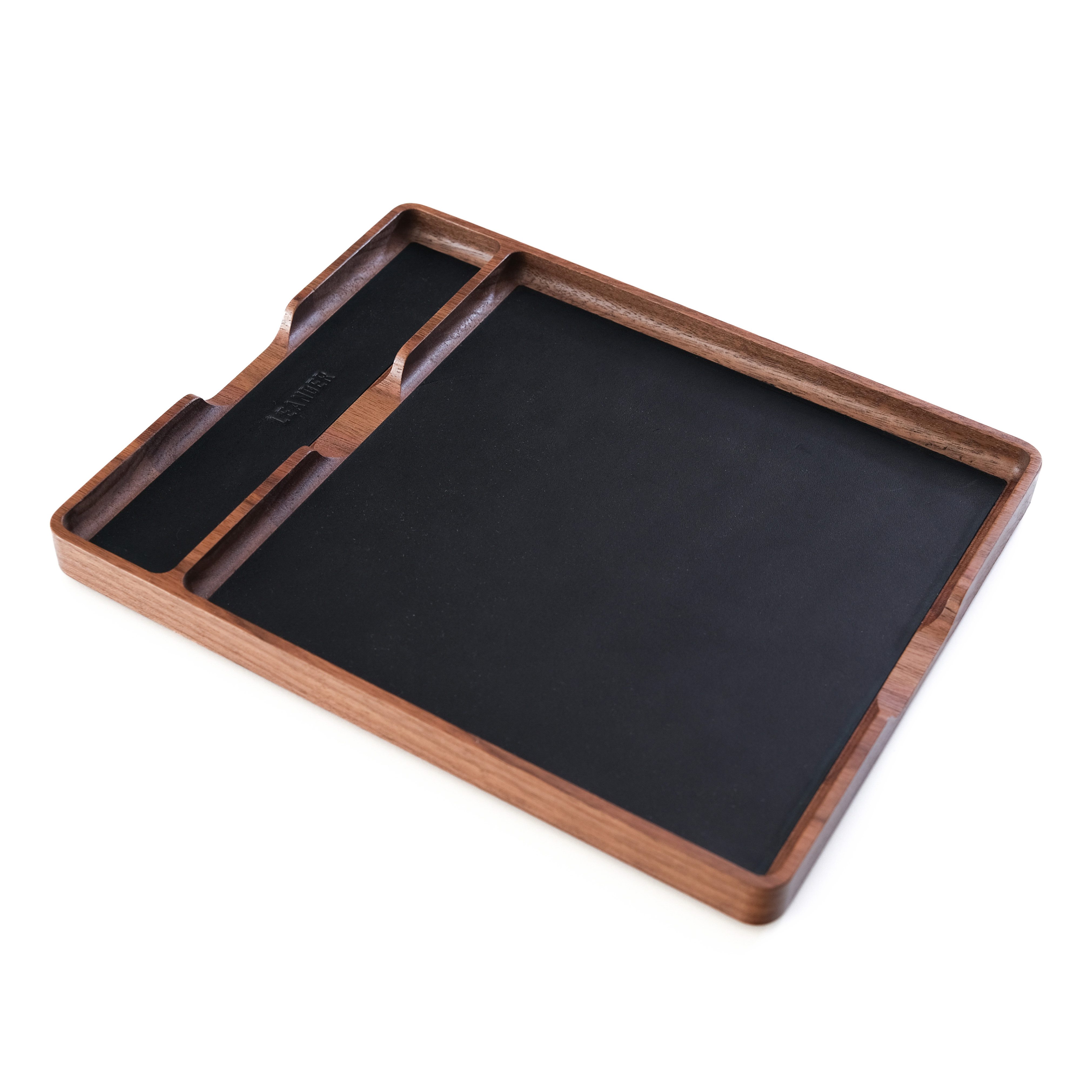 Leander Valet Tray Leather - Black | Art & Decor | Huckberry