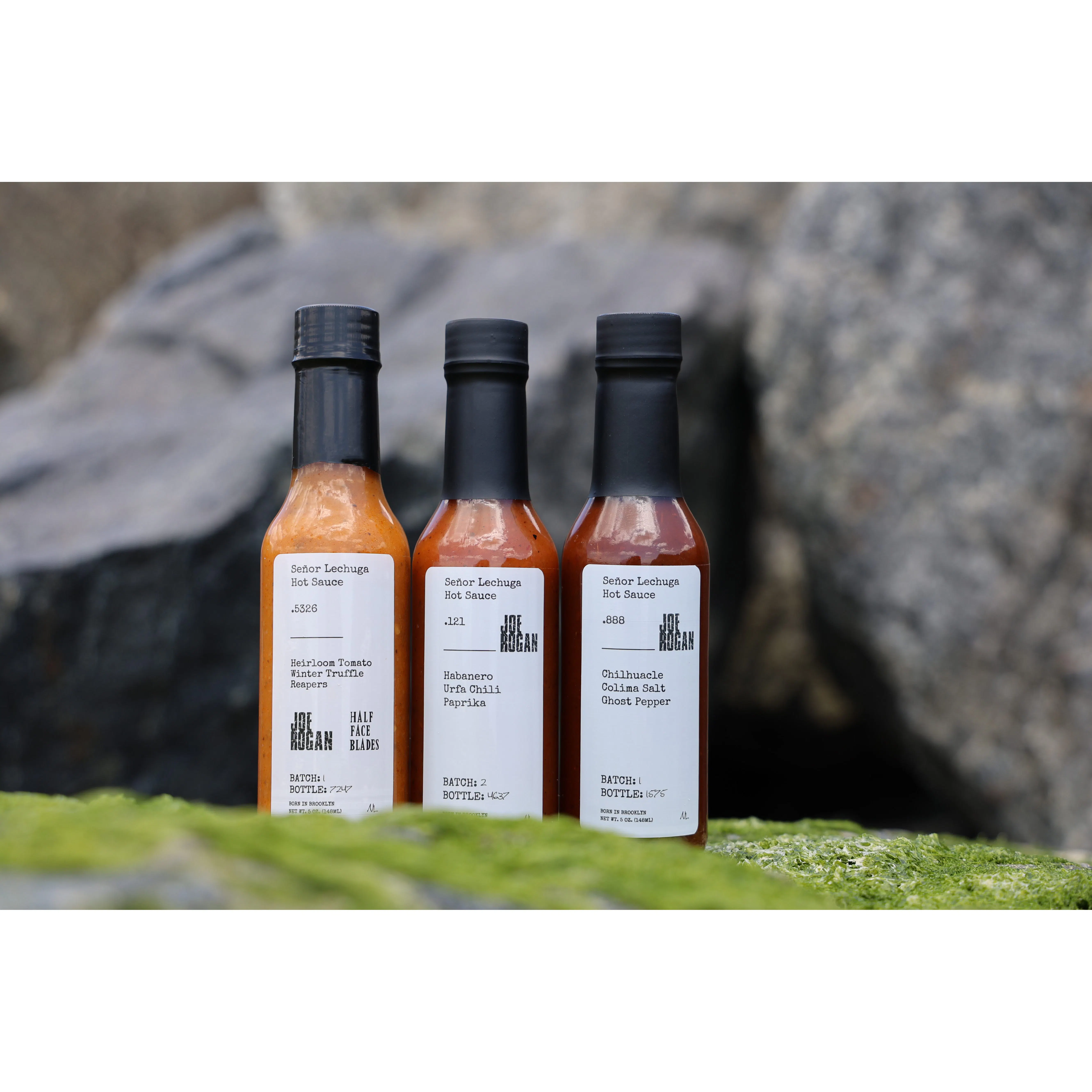 Señor Lechuga The Joe Rogan Hot Sauce Collection - 3 Flavors