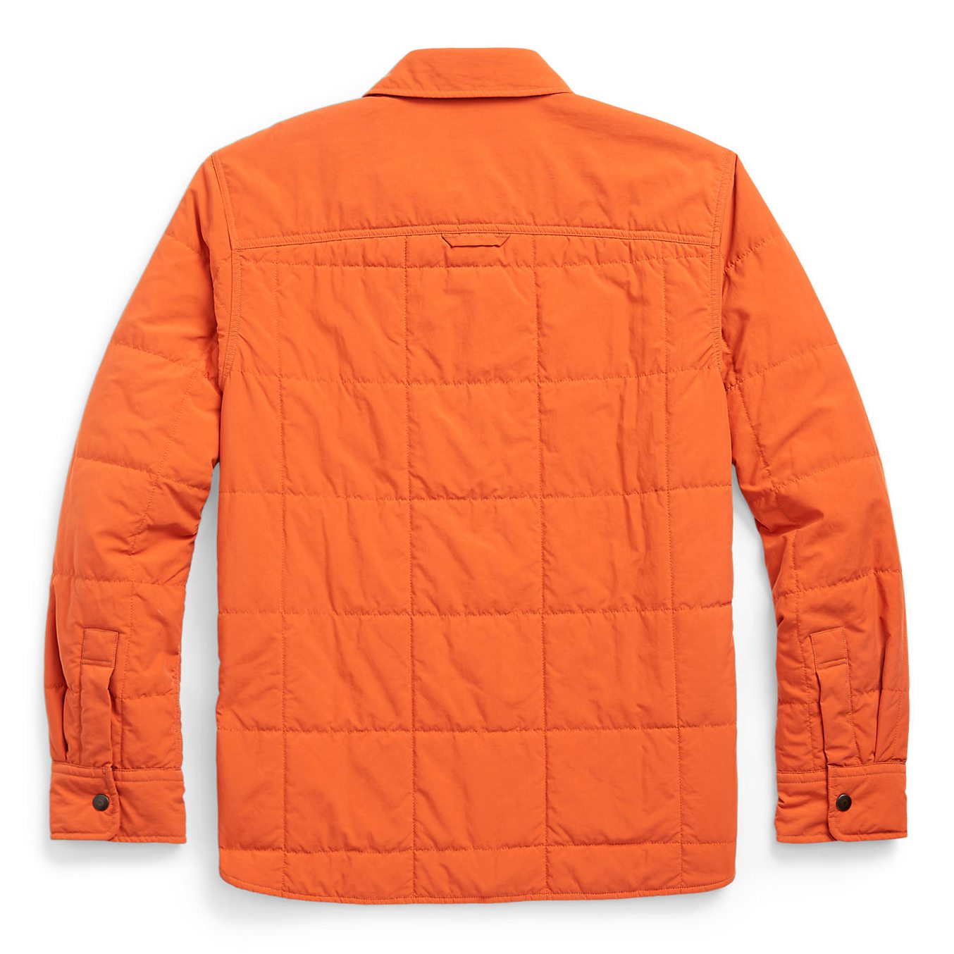 RRL Nylon Outdoor Shirt Jacket - Outdoor Orange | Long Sleeve