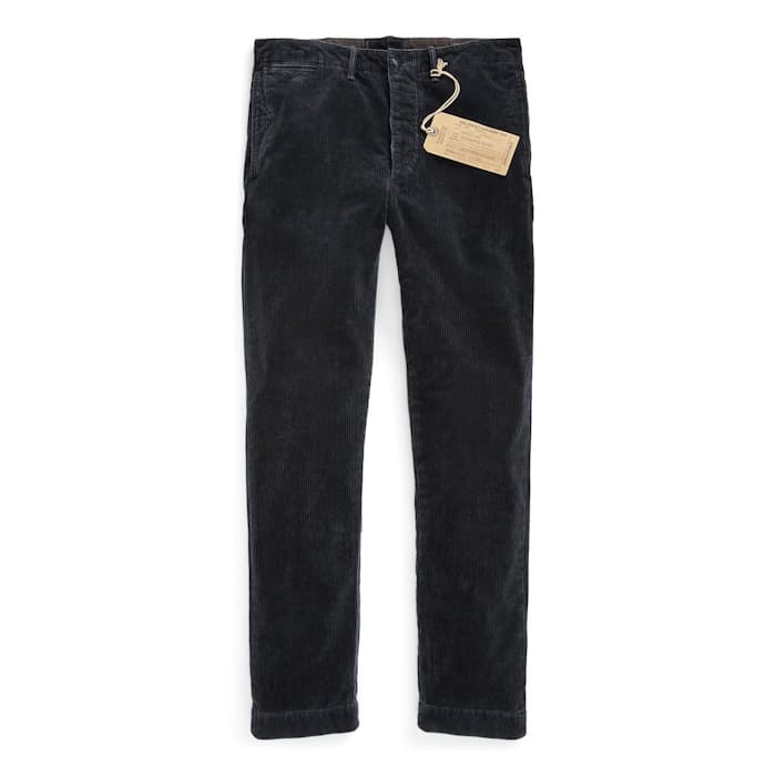 Officer's Corduroy Straight Fit Chino Pant
