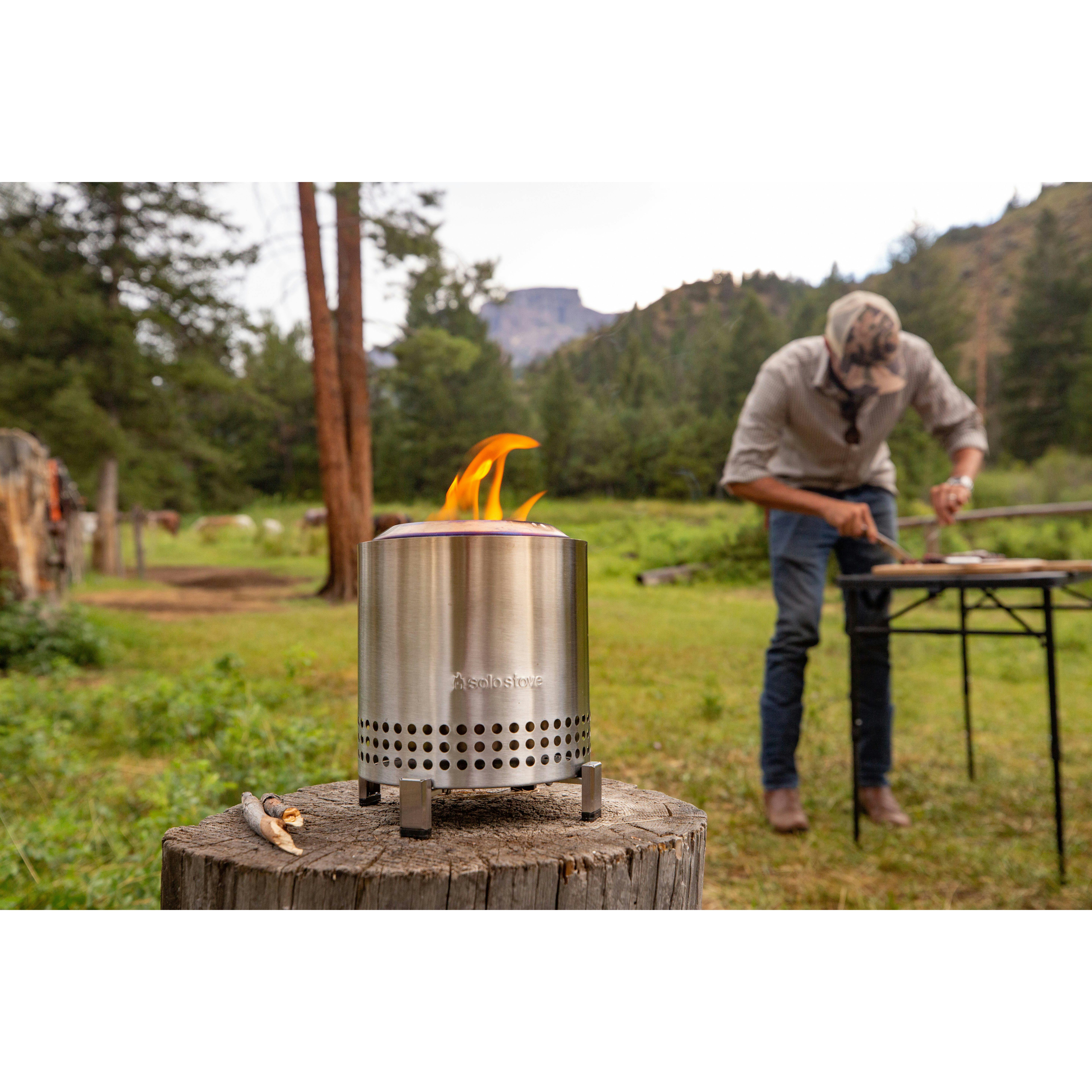 Solo Stove Mesa - Smokeless, Wood-Burning Tabletop Fire Pit