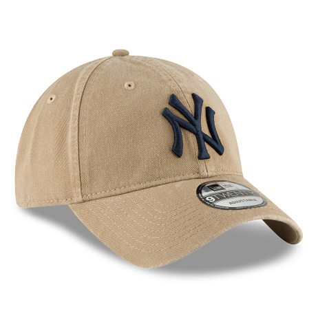■New Era■ Summer Washed Unstructured Ball Cap Khaki 145618 New Era Cap Earth Day Khaki 9FORTY Unstructured Adjustable Hat