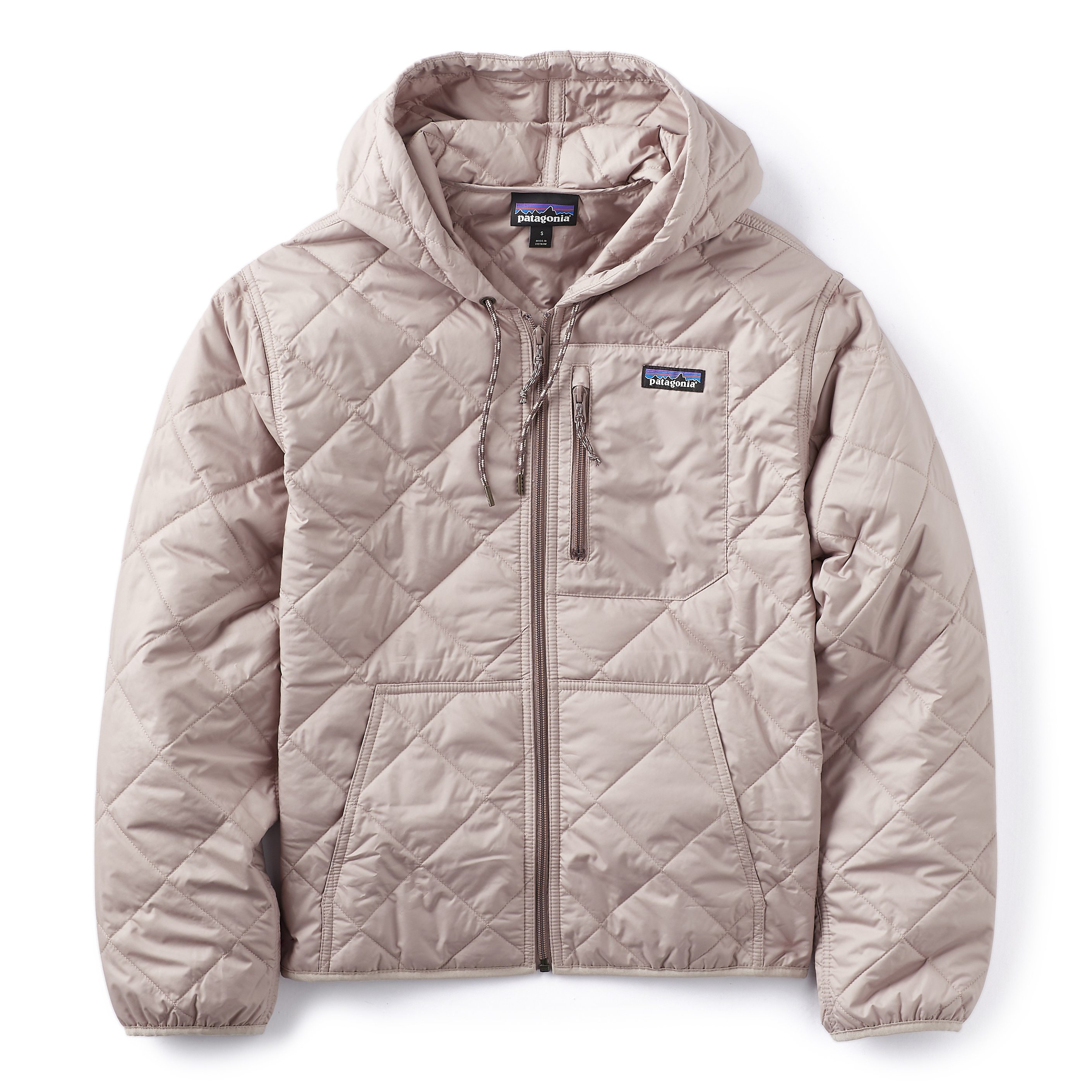 Patagonia Women's Diamond Quilted Bomber Hoody - Stingray Mauve