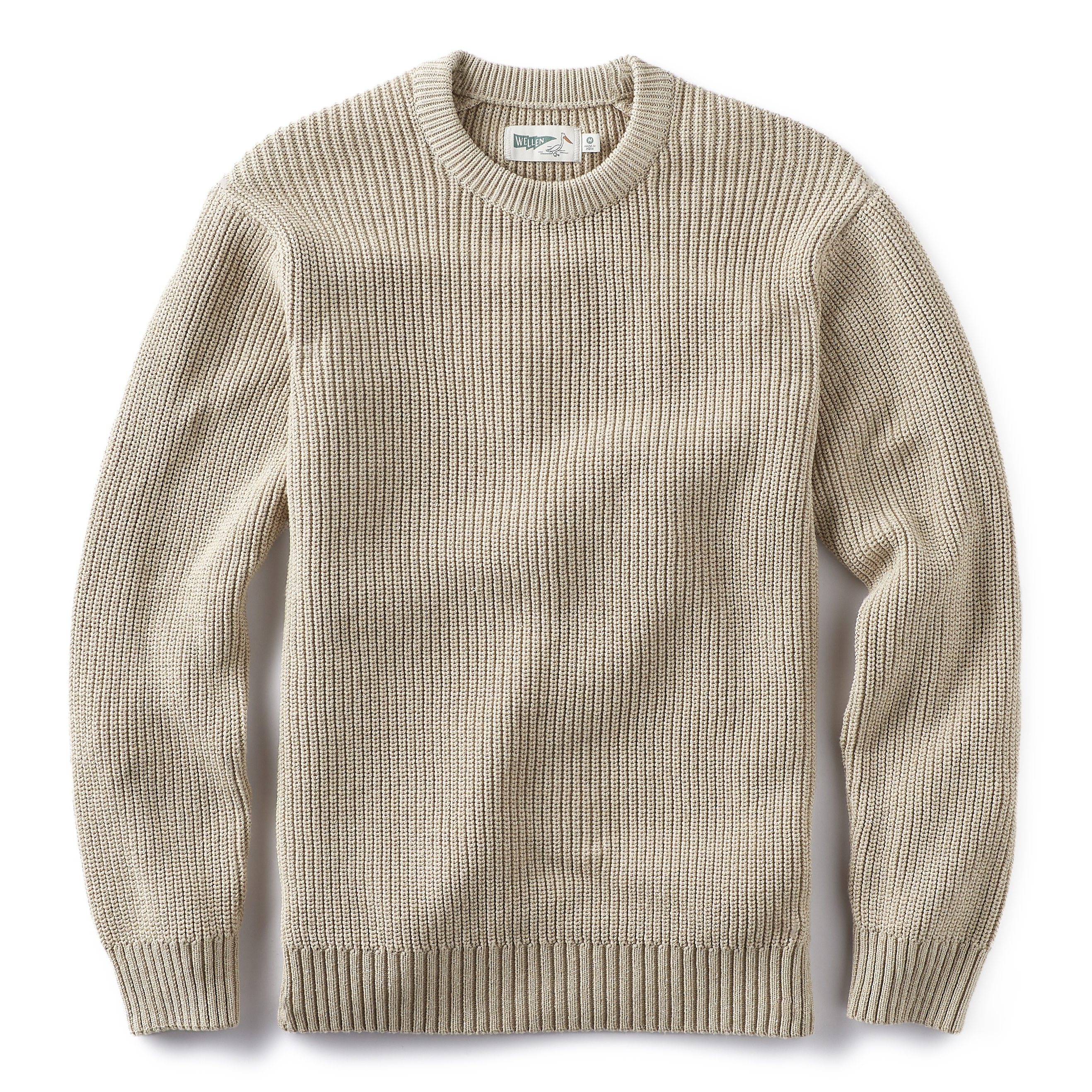 【BAON】[unisex] Cornmeal Round Color Knit Sweatshirt 10s Unisex Heavy Blend Sweatshirt by CoVA Tennis