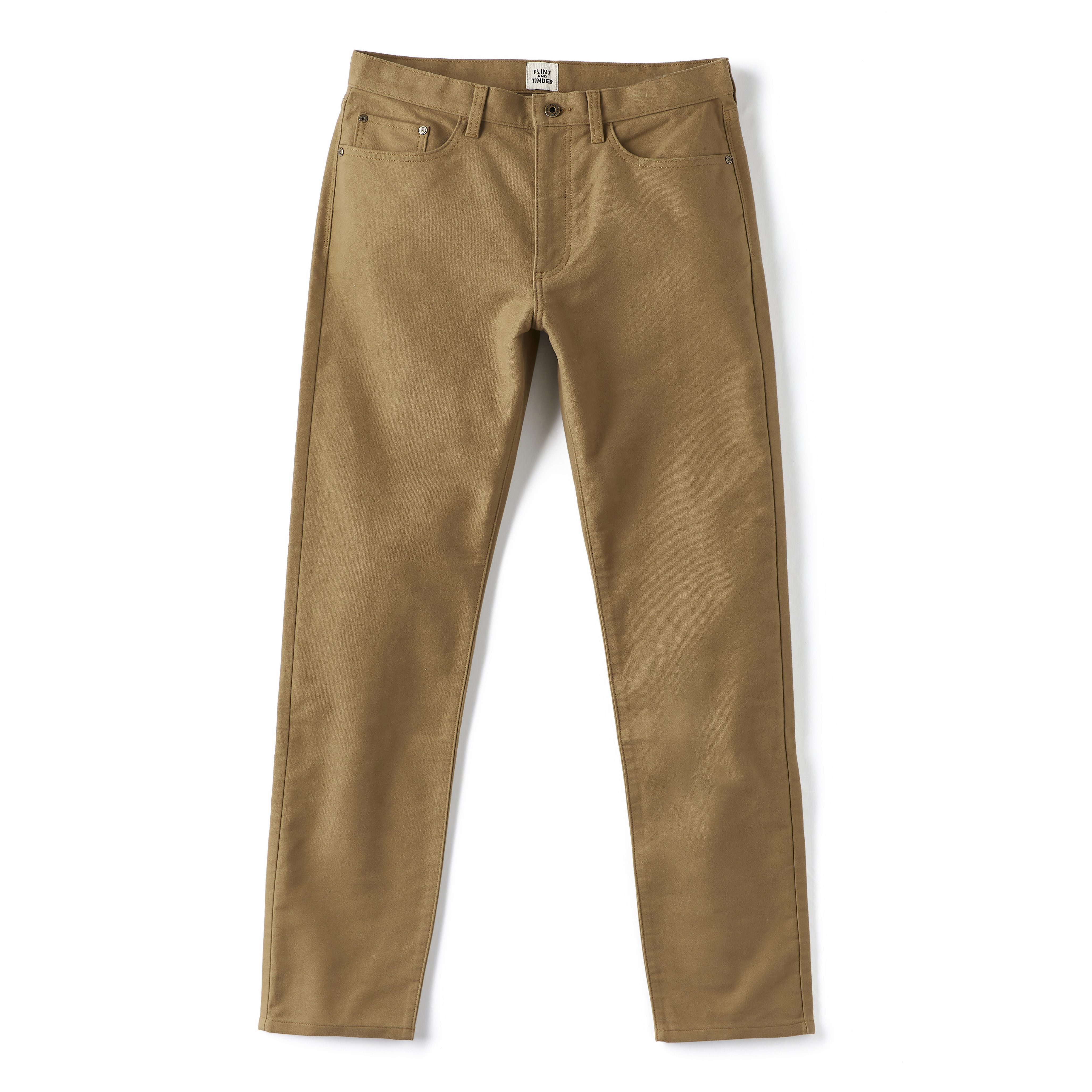 Flint and Tinder 365 Moleskin Pant - Athletic Tapered - Whiskey