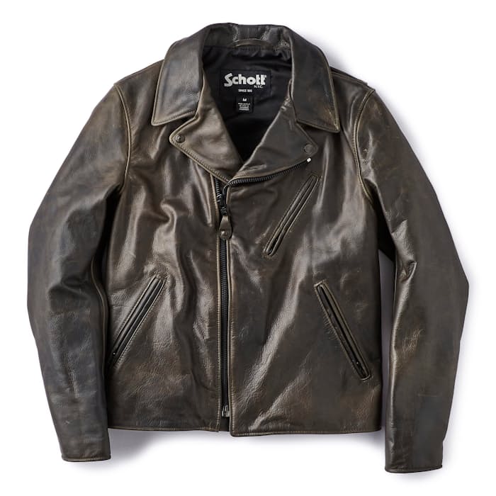 Vintage Motorcycle Leather Jacket