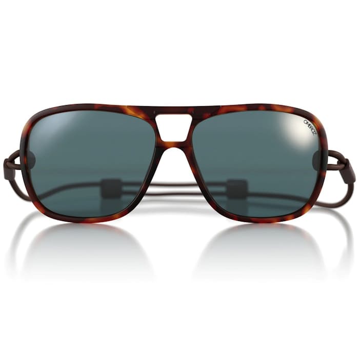 Ombraz Leggero Armless Sunglasses - Tortoise/Polarized Grey