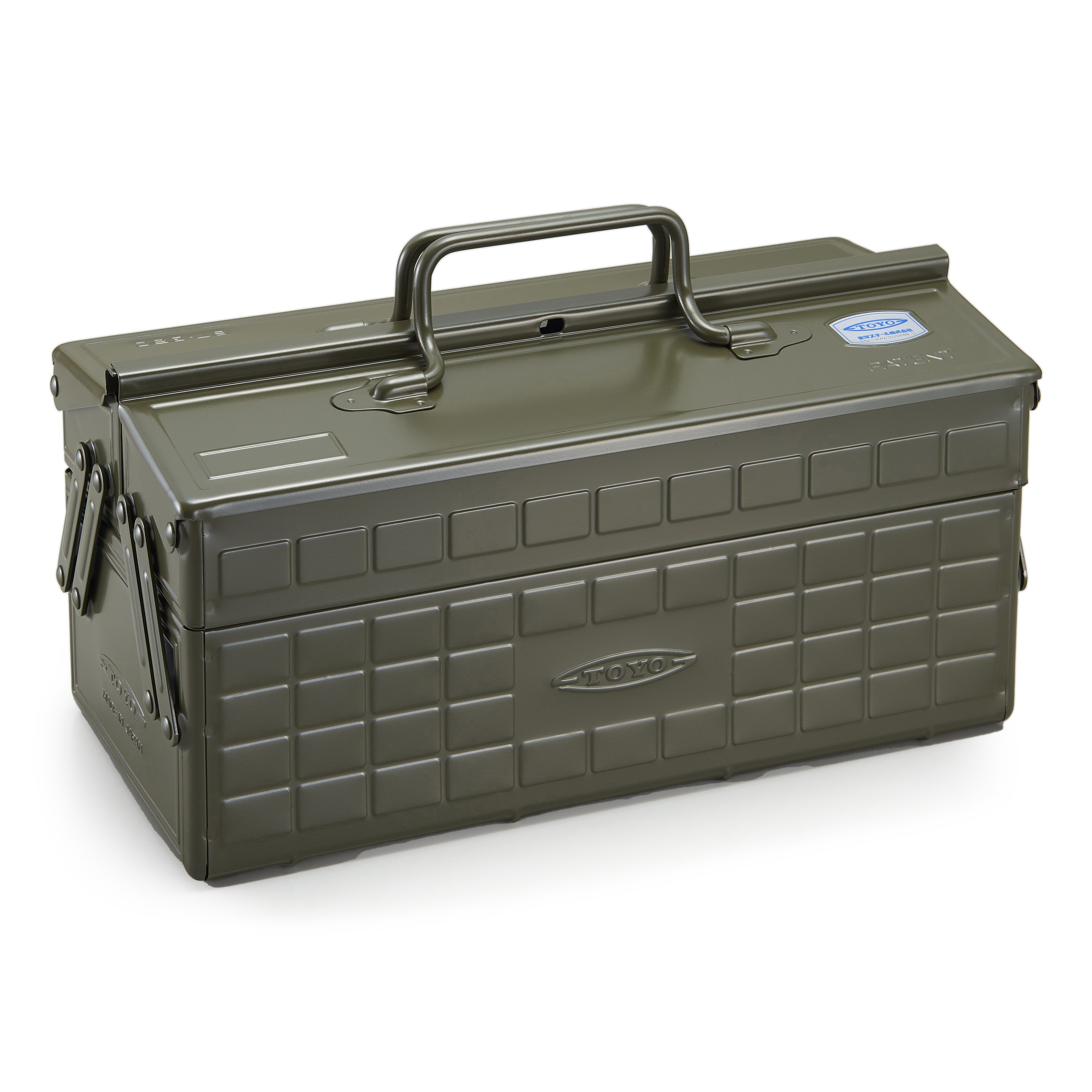 Toyo Steel Cantilever Toolbox - Military Green | Tools | Huckberry