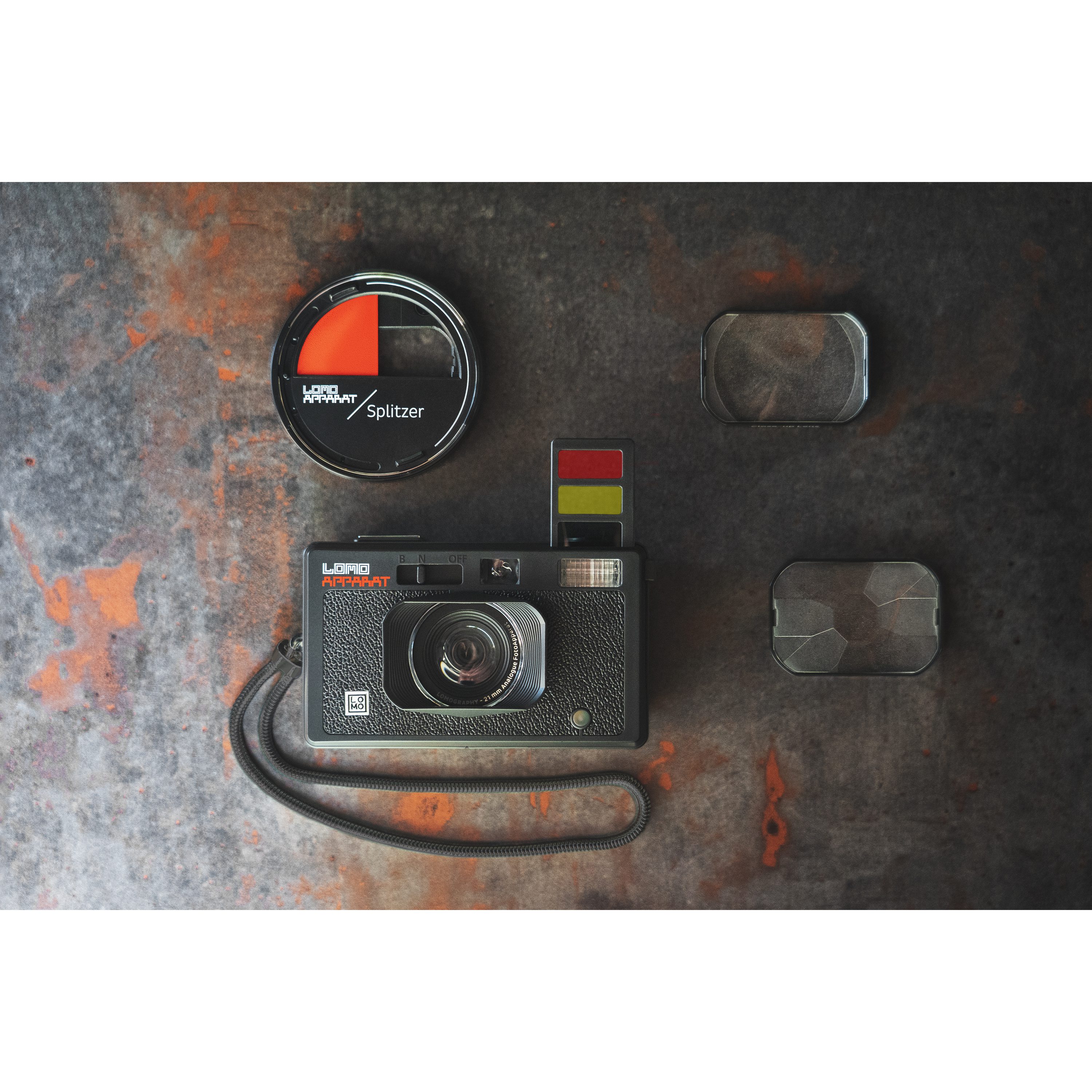 Lomography LomoApparat 21 mm Wide-angle Camera - Black | Audio and