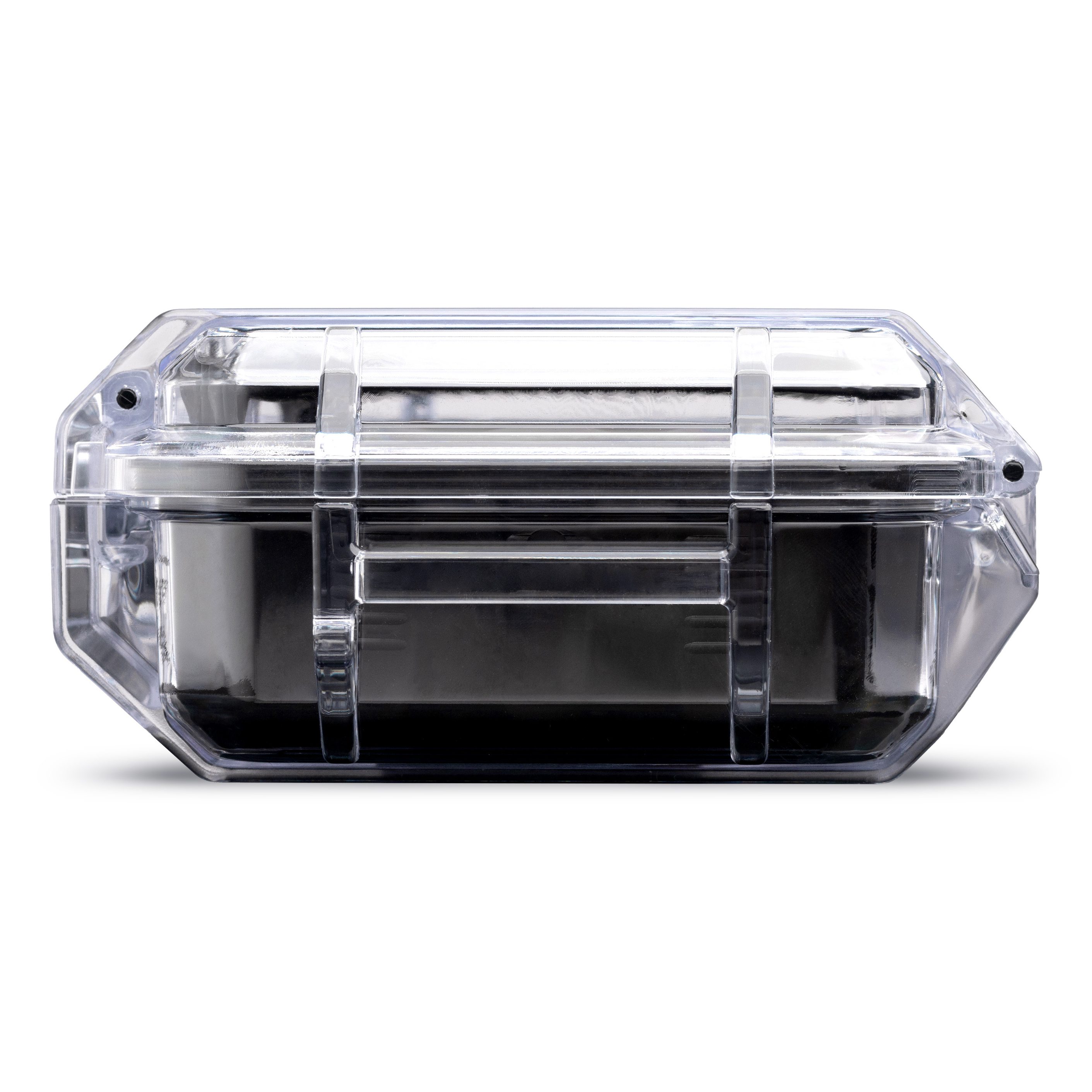 Evergreen Cases Seahorse 56 EDC Dry Box - Clear / Rubber Insert