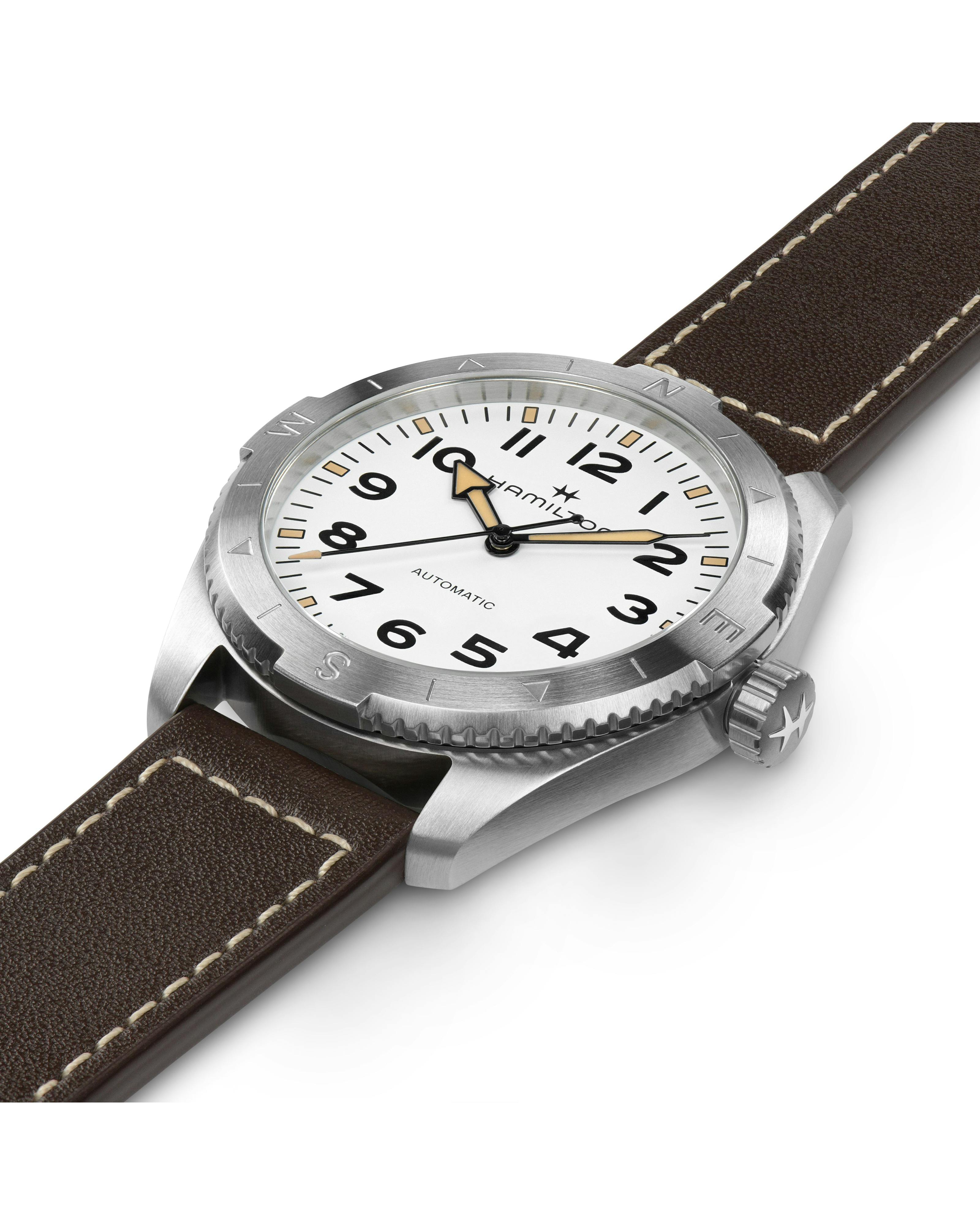 Hamilton Khaki Field Expedition Auto 41mm Watch White Field
