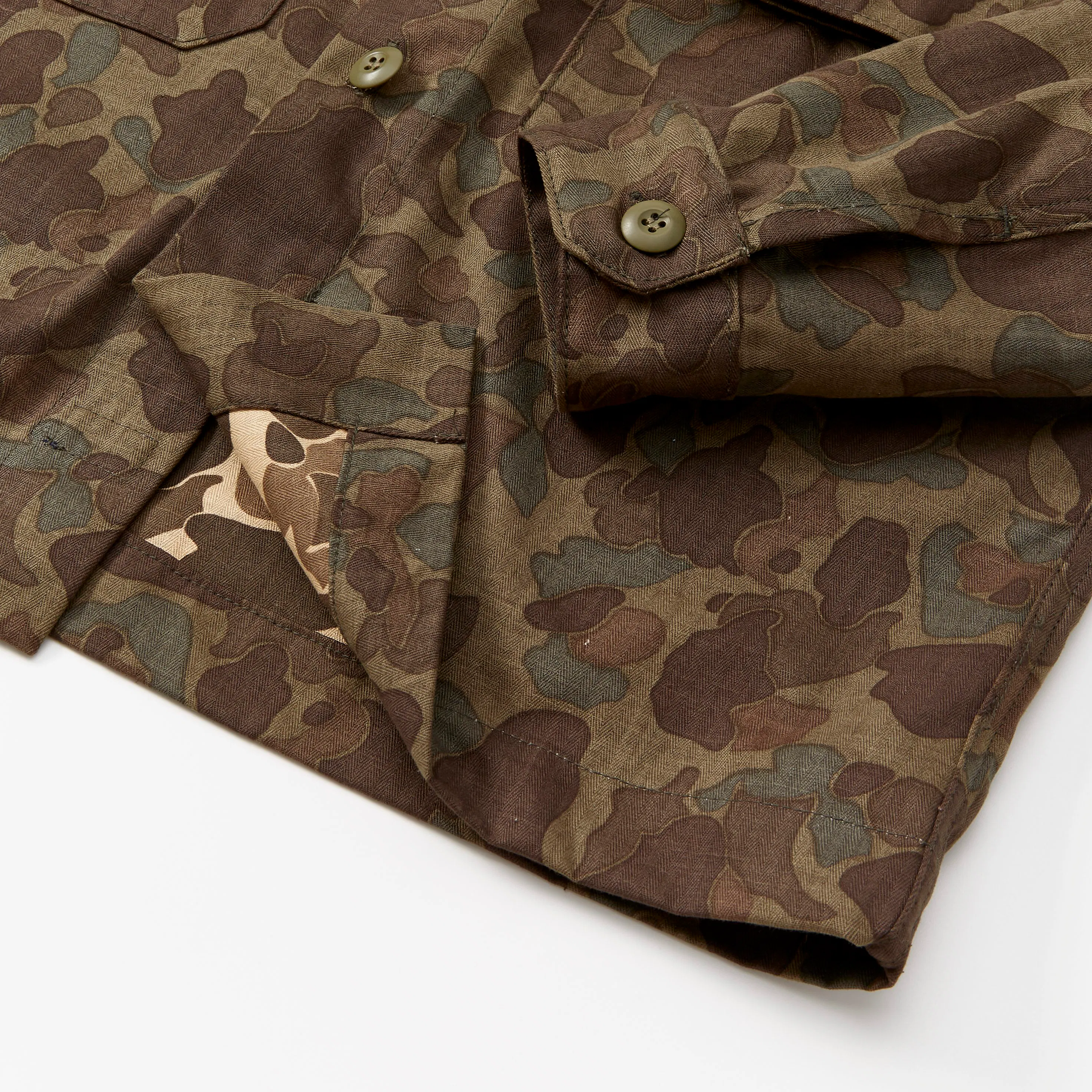 3sixteen Officer Jacket - Dark Frog Camo | Trucker Jackets | Huckberry