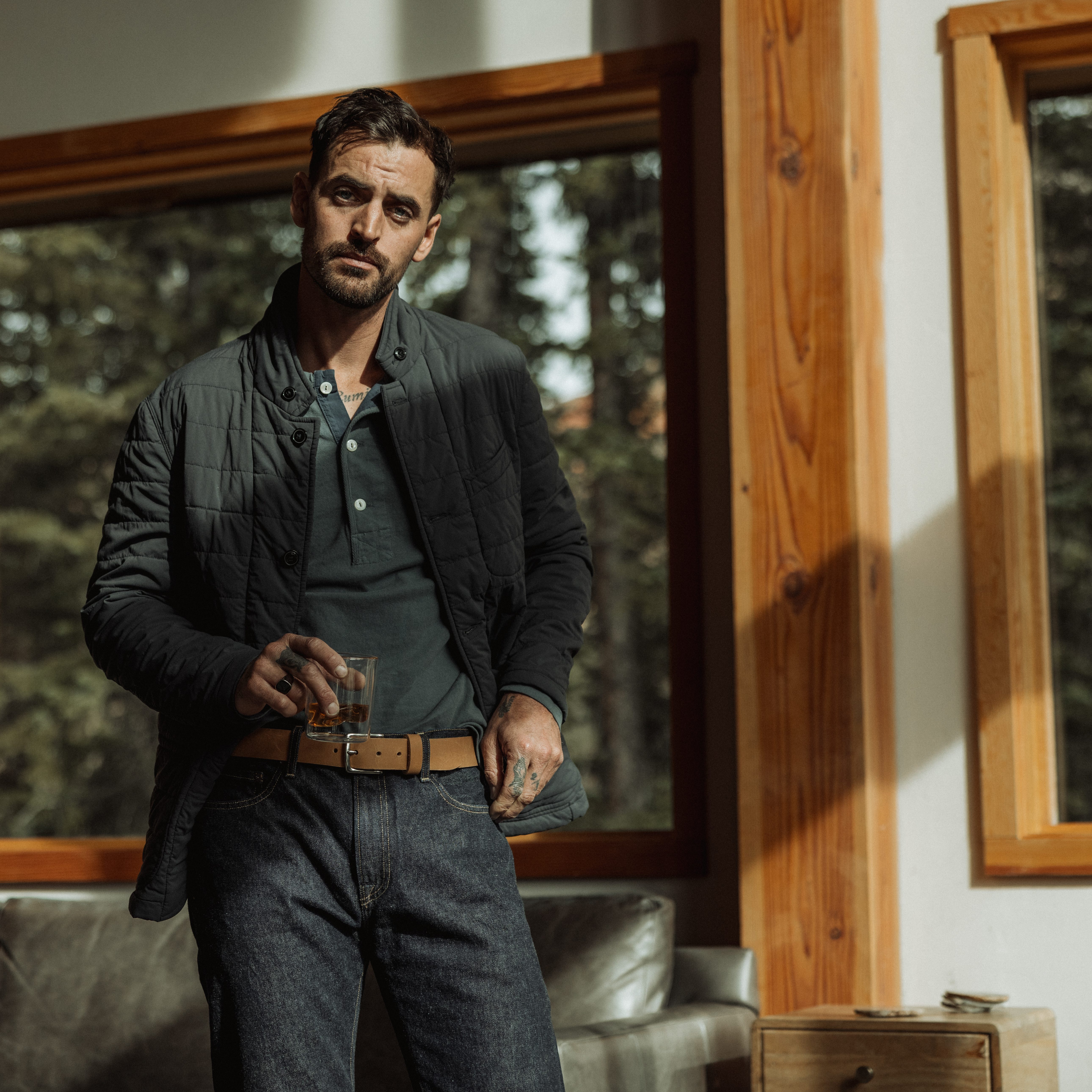 Relwen Windzip Trap Blazer - Midnight | Insulated Jackets | Huckberry