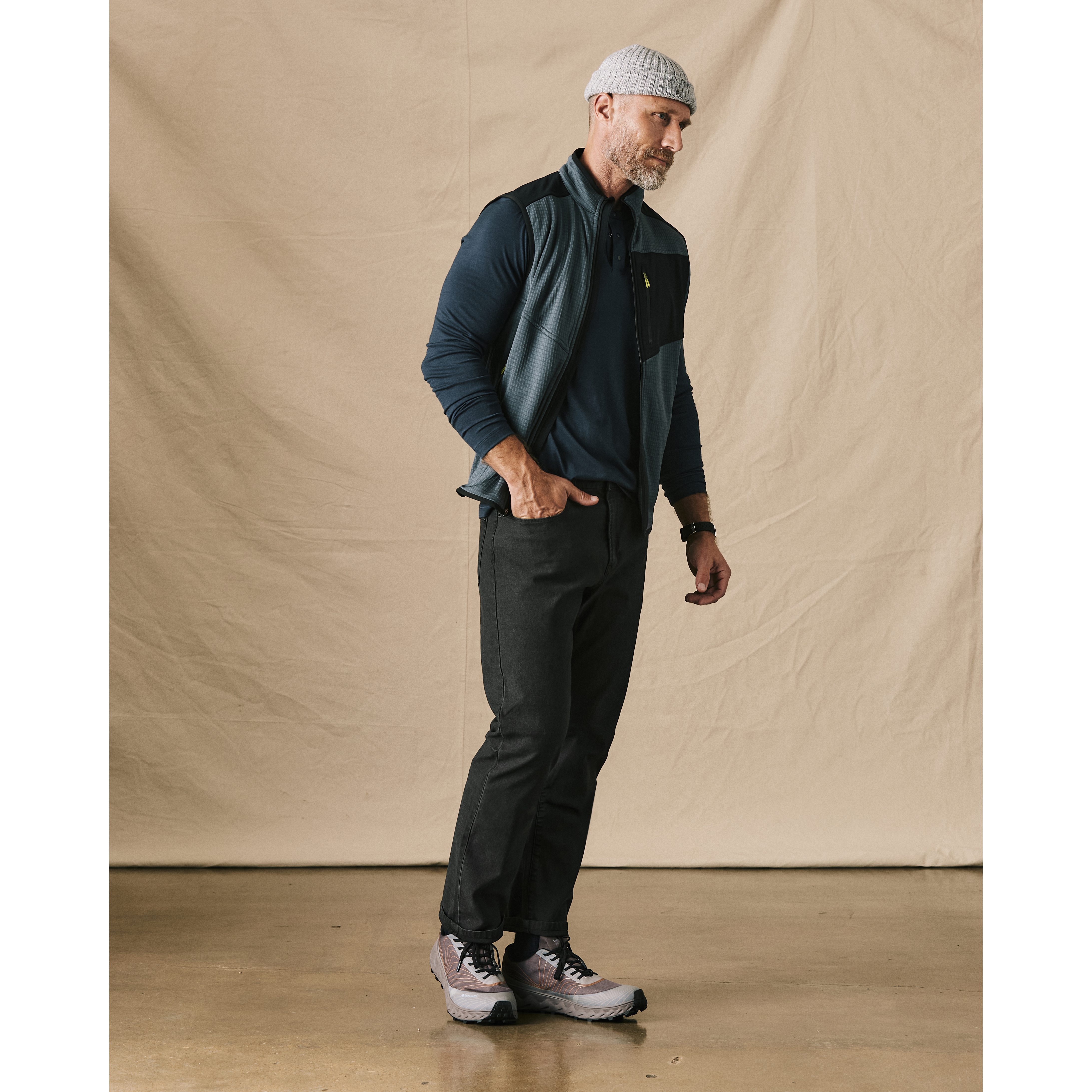 Proof Rover Pant - HB Straight - Anthracite | 5 Pocket Pants