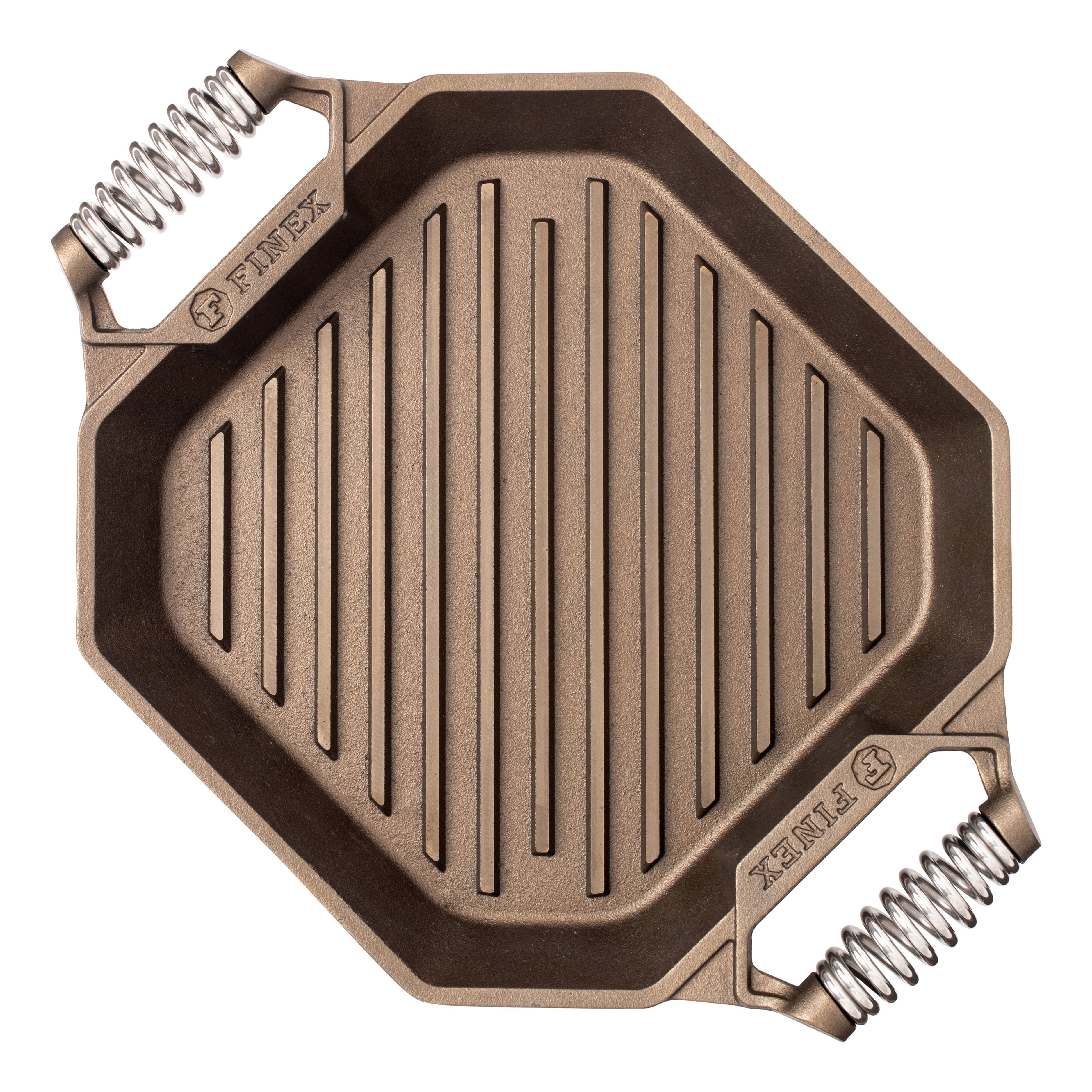 Finex 12" Cast Iron Grill Pan