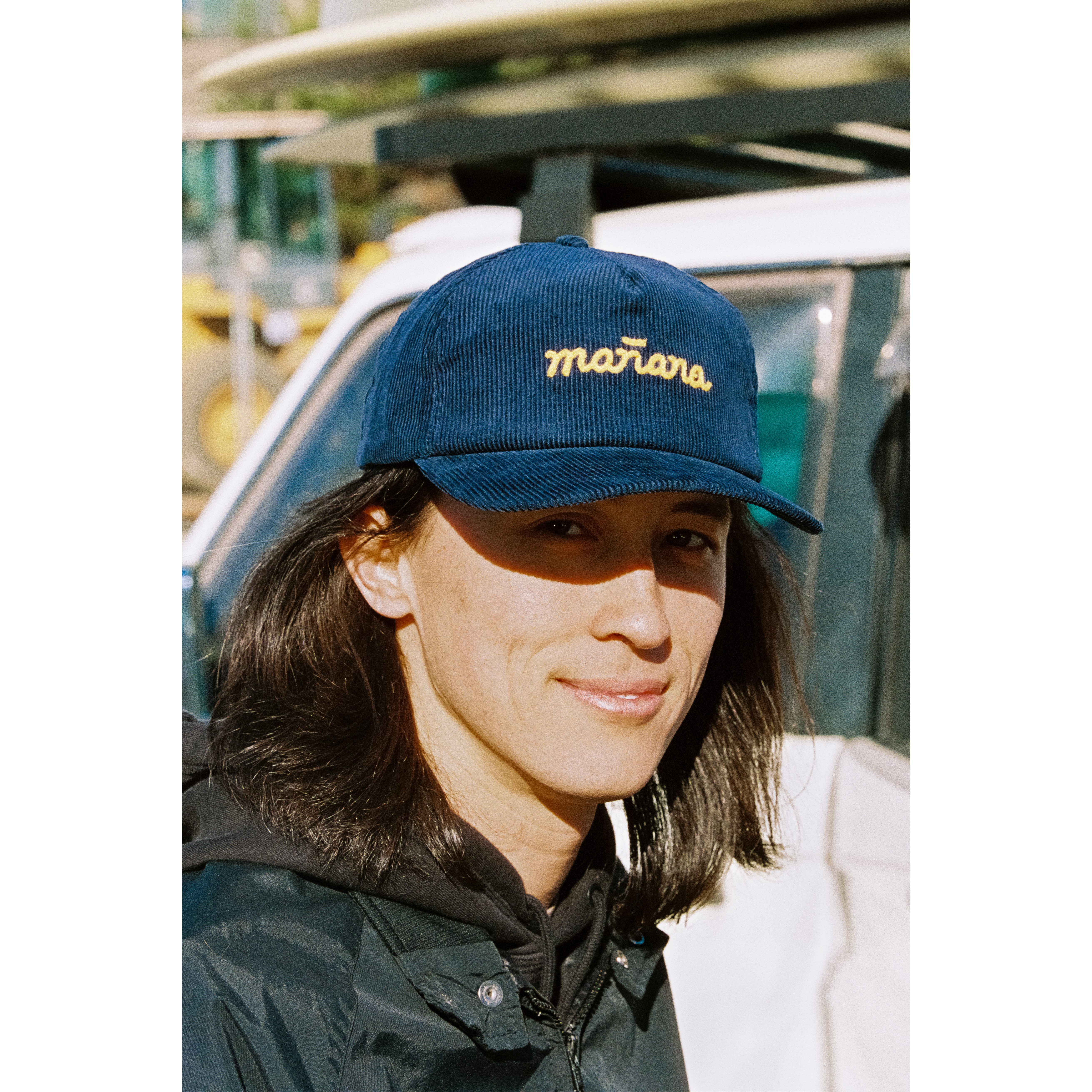 キャップ [MATINKIM]for lovers logo point ball cap in navy FOR LOVERS LOGO POINT BALL CAP IN NAVY – Matin Kim