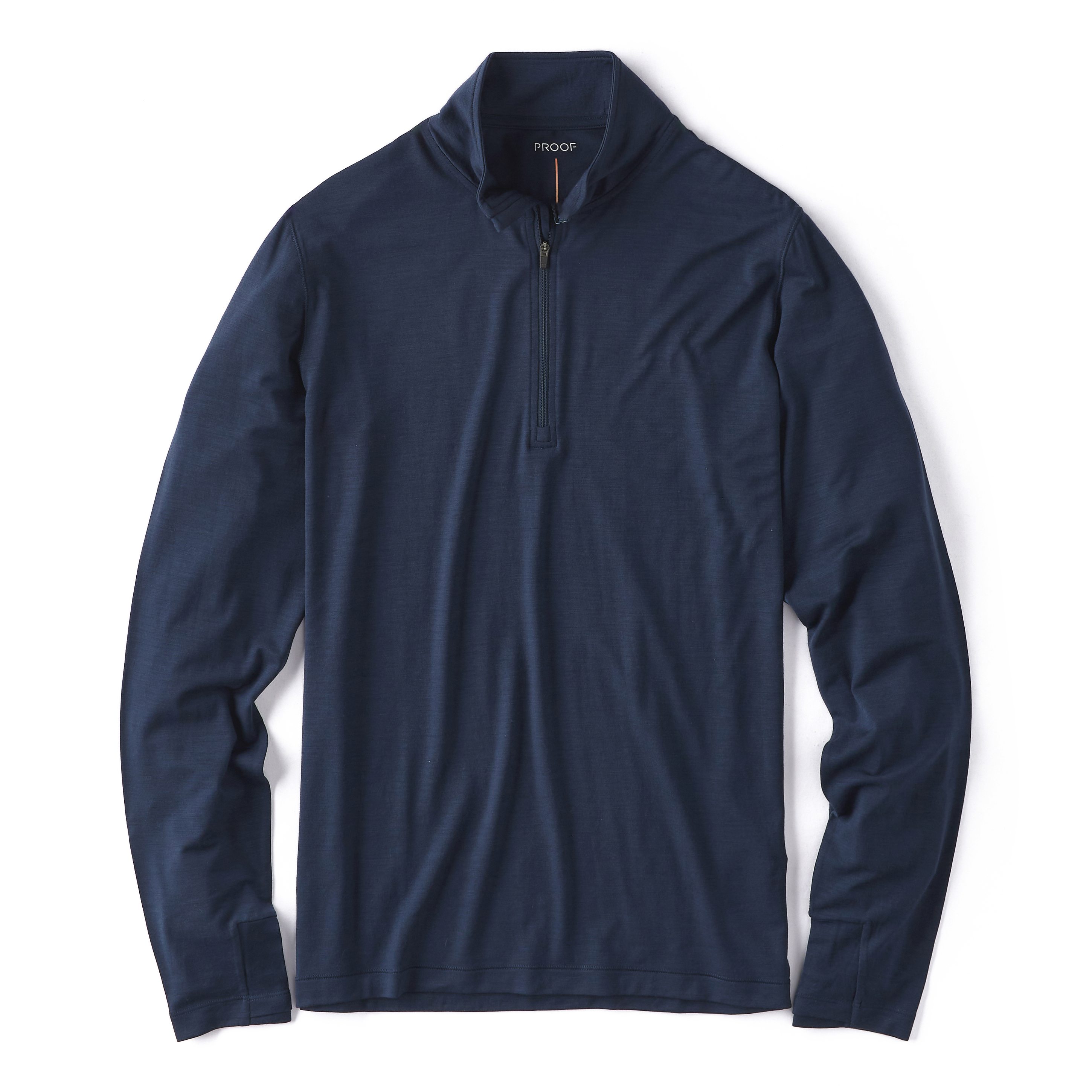 Proof 72-Hour Merino UPF Quarter Zip - Navy | Active Tops | Huckberry