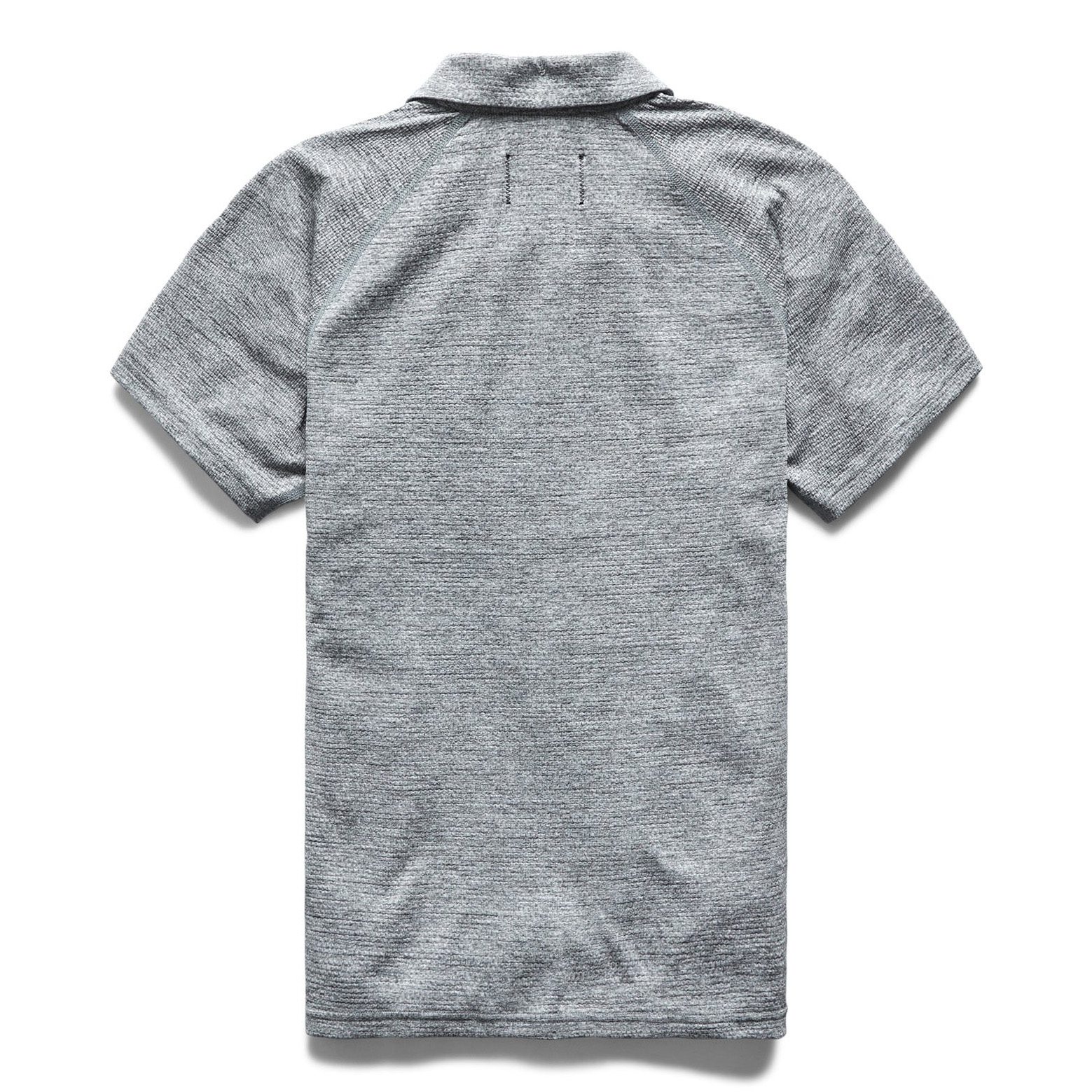 Reigning Champ Solotex Mesh Polo - Heather Grey | Polo