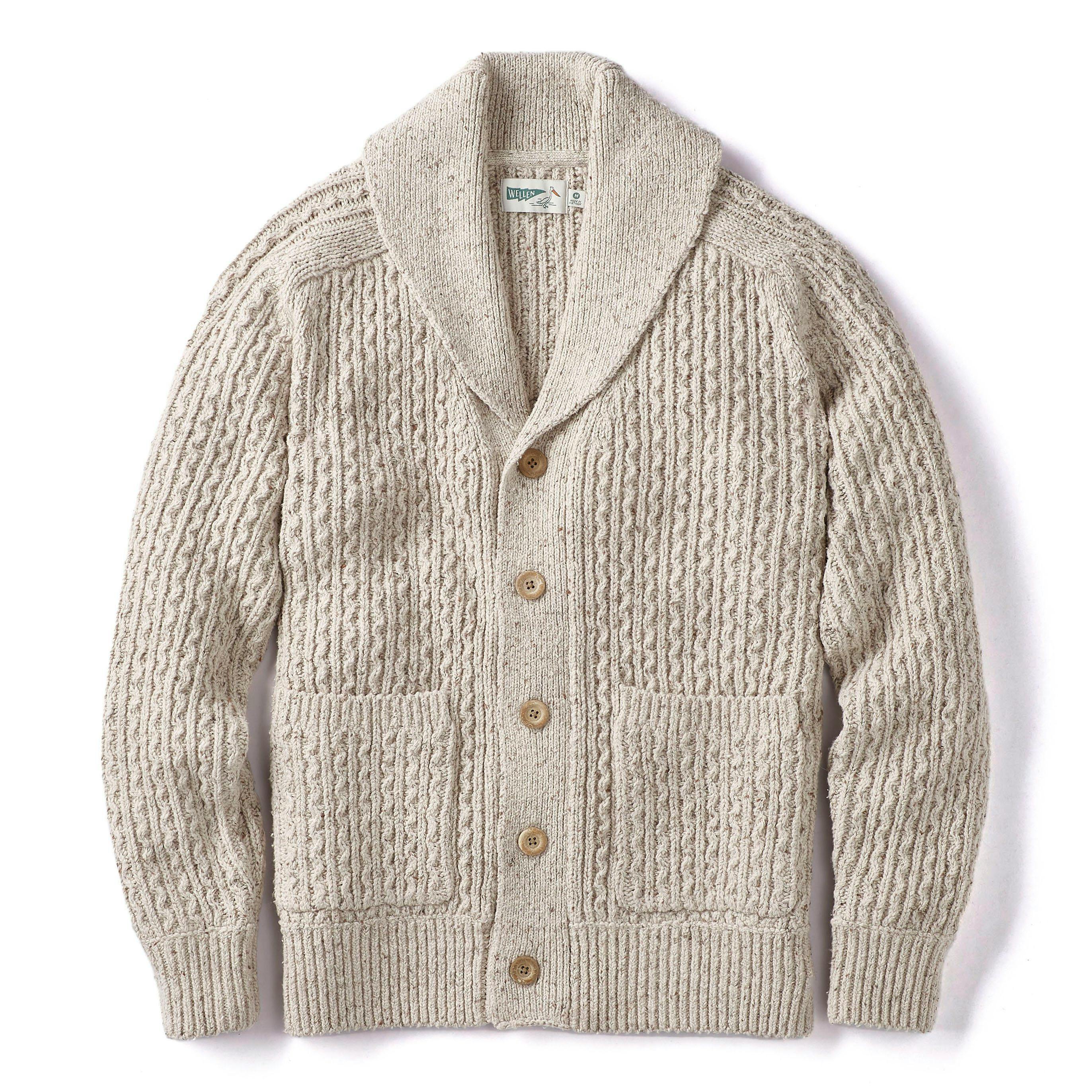 Recycled Cotton Headlands Cardigan Sweater