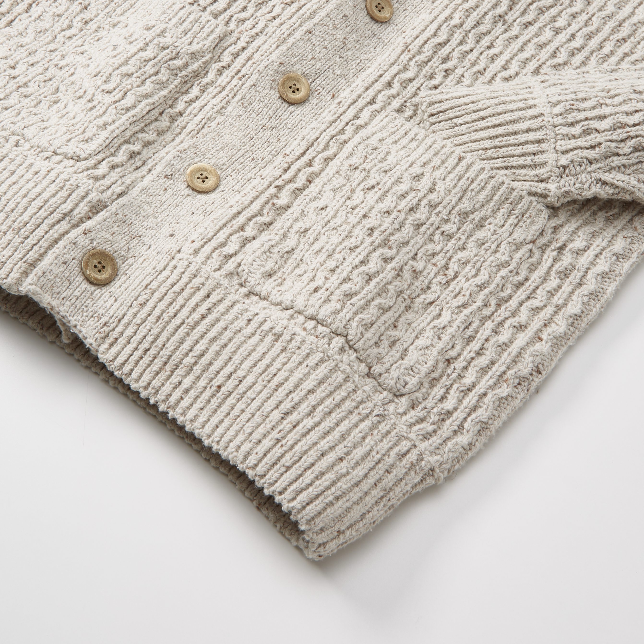 Recycled Cotton Headlands Cardigan Sweater