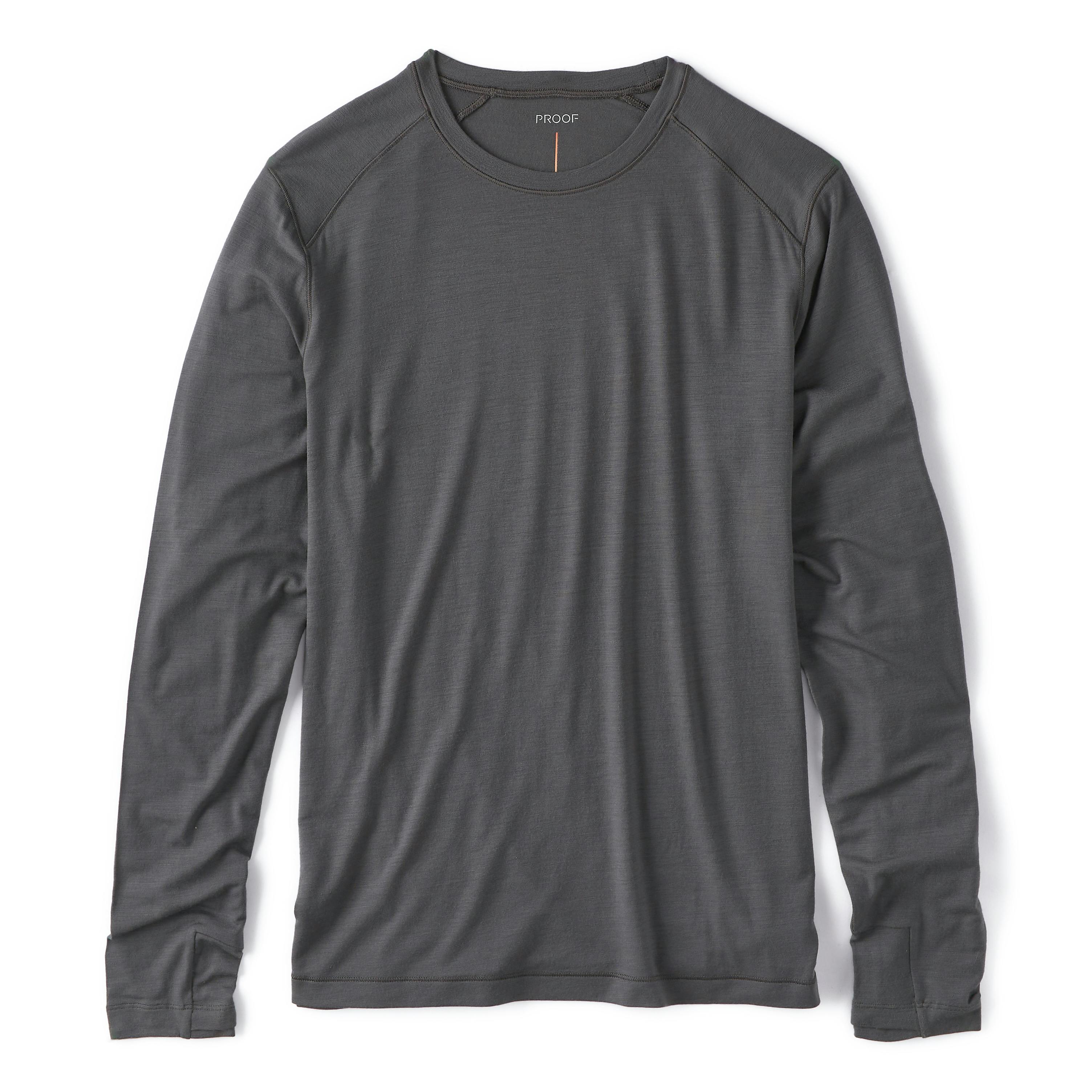 Proof 72-Hour Merino UPF Long Sleeve T-Shirt - Magnet, T-Shirts