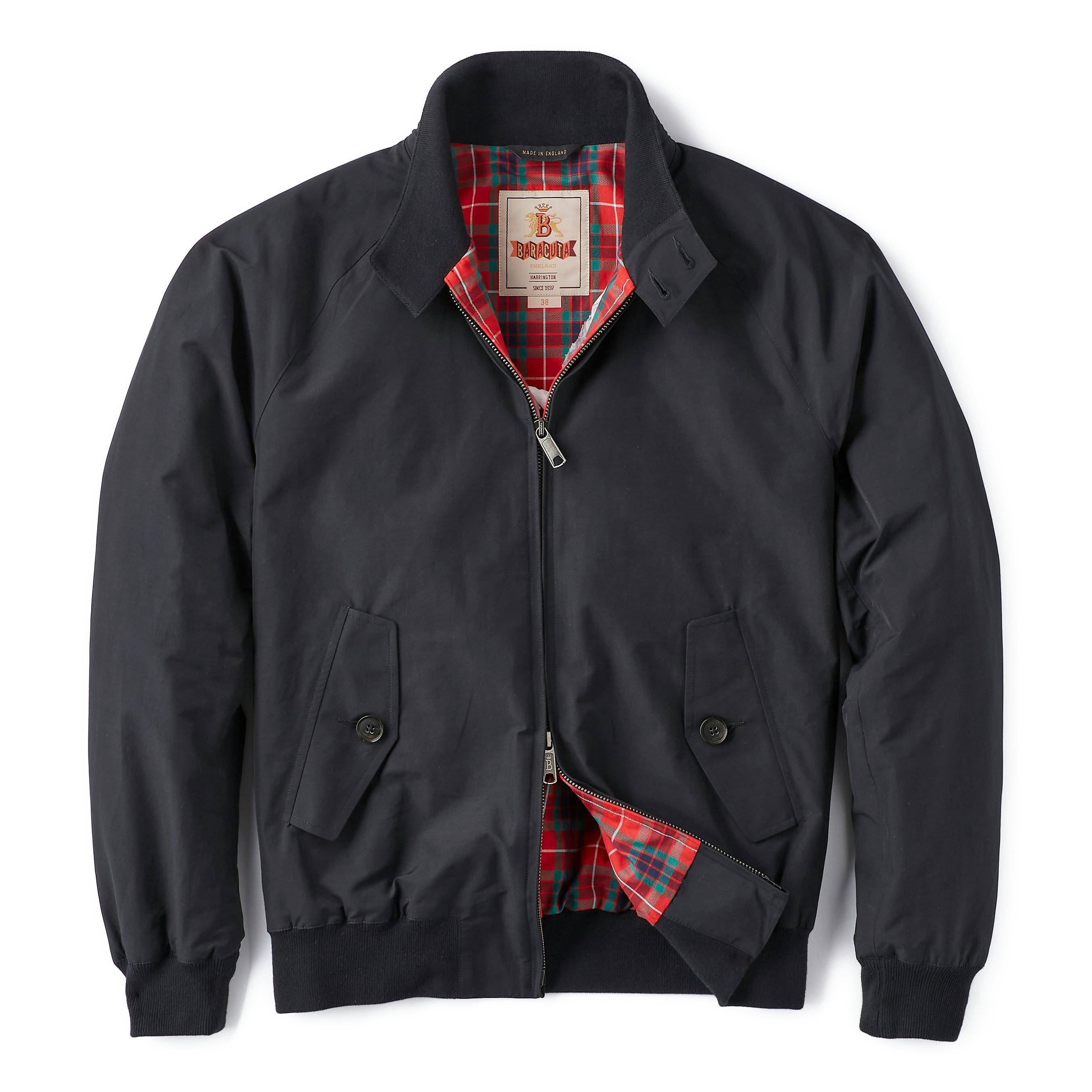 Baracuta G9 Harrington Jacket Dark Navy Jackets Huckberry