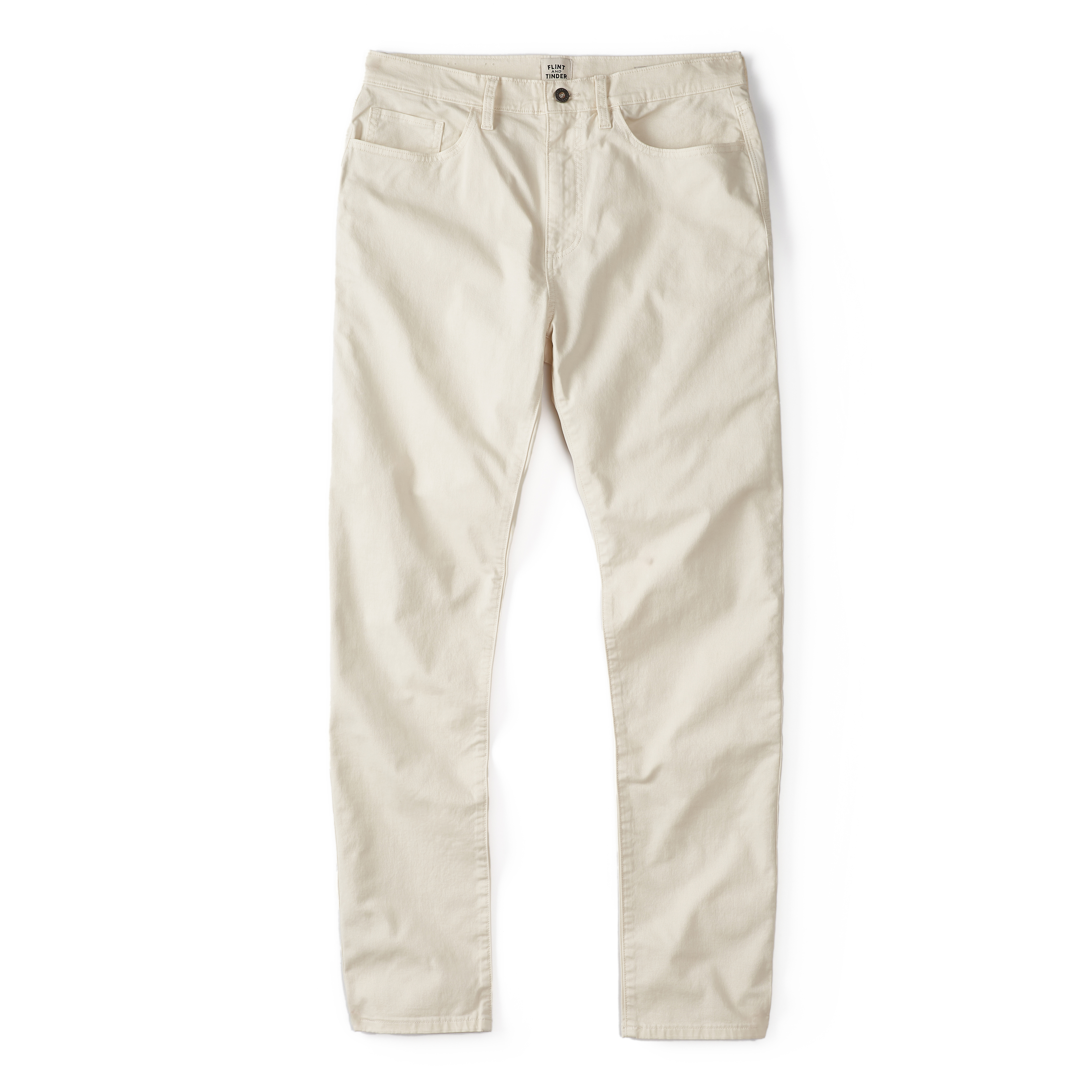 Flint and Tinder 365 5-Pocket Pant - HB Straight - Salt | 5 Pocket