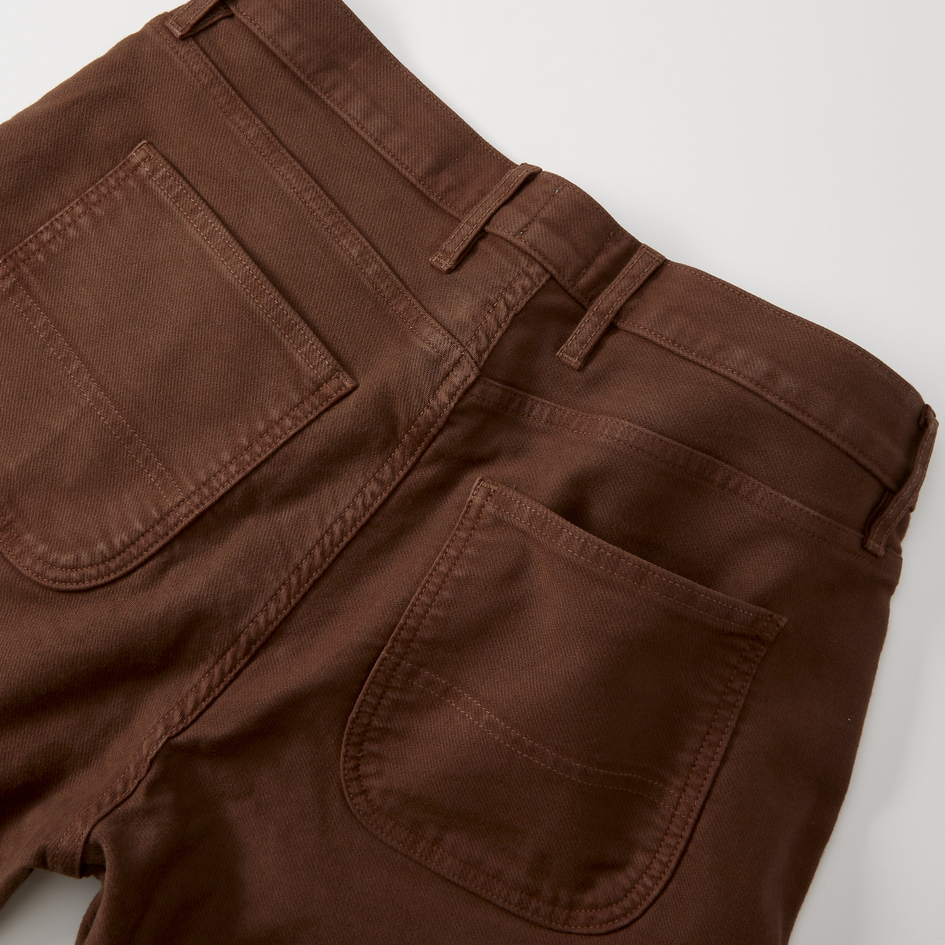 Flint and Tinder Men's The American-Made Heritage Mill Pant in Dark Brown
