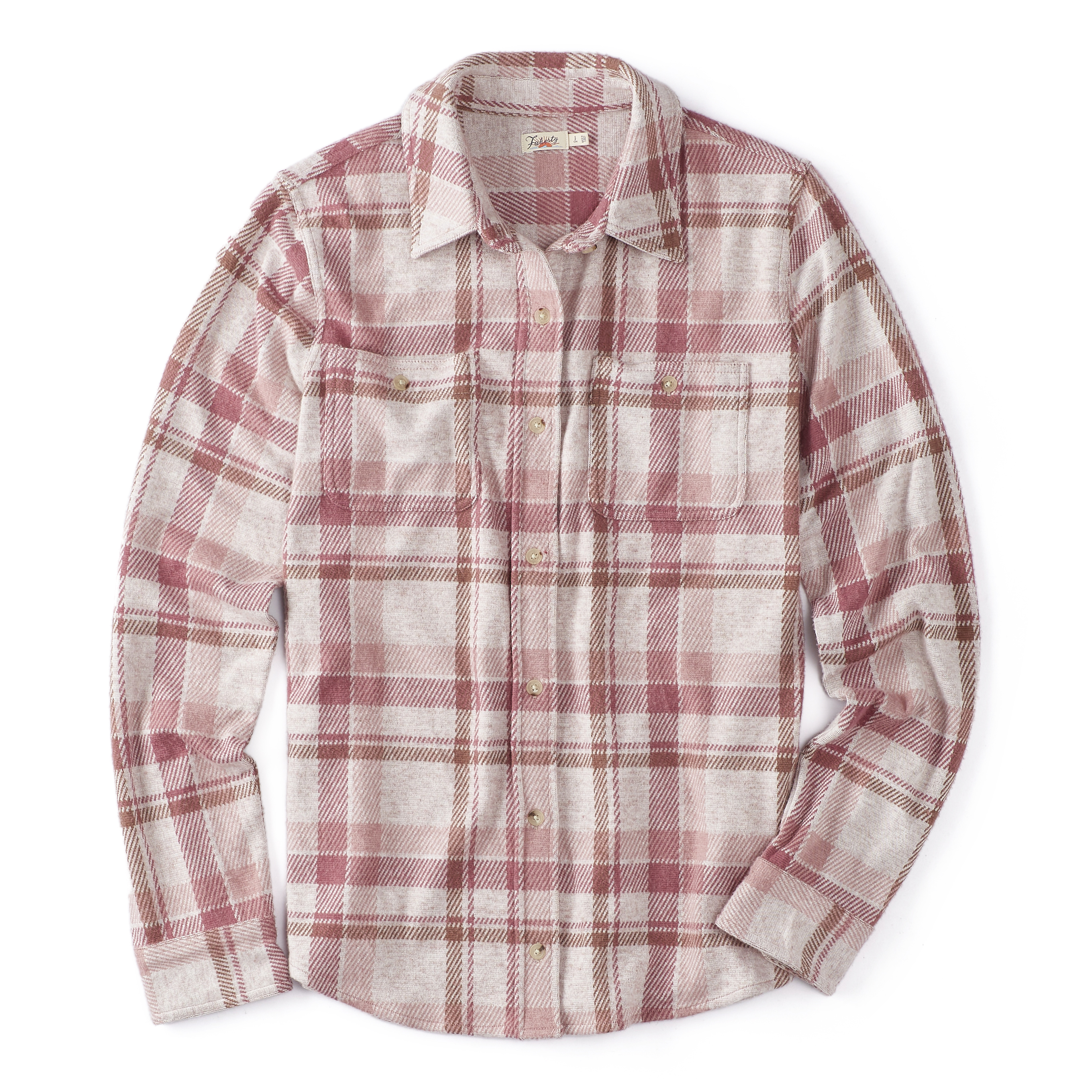 Faherty  レジェンド Sweater Shirt レディース シャツ トップス Amelia Plaid Legend™ Classic Sweater Shirt - Amelia Plaid | Faherty Brand