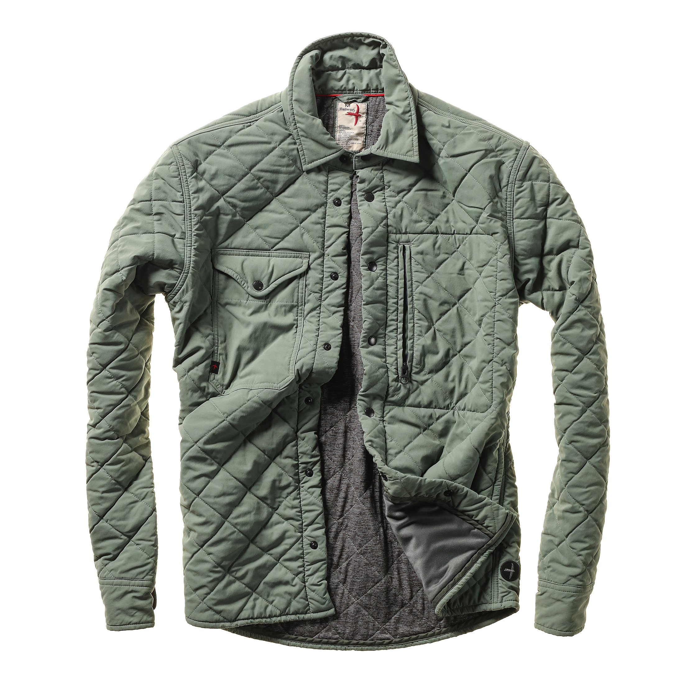 Windzip Quilted CPO Shirt Jacket