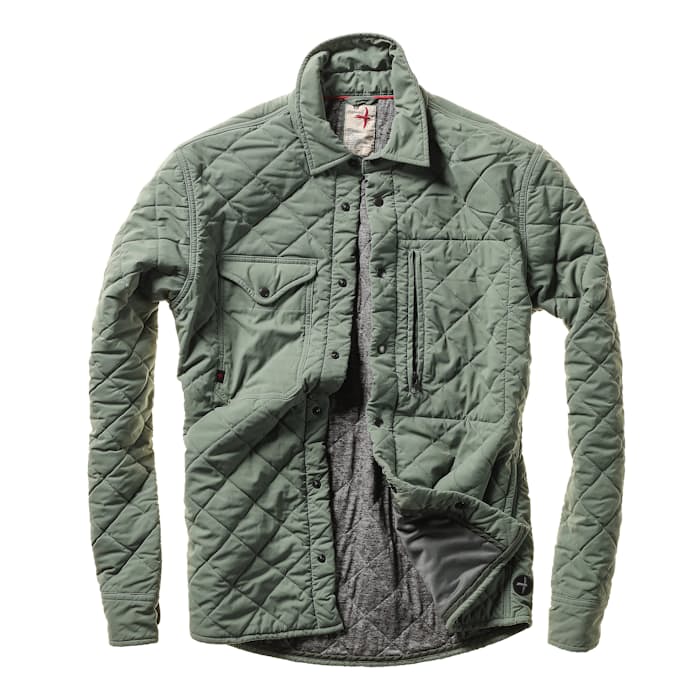 Image of Windzip Quilted CPO Shirt Jacket
