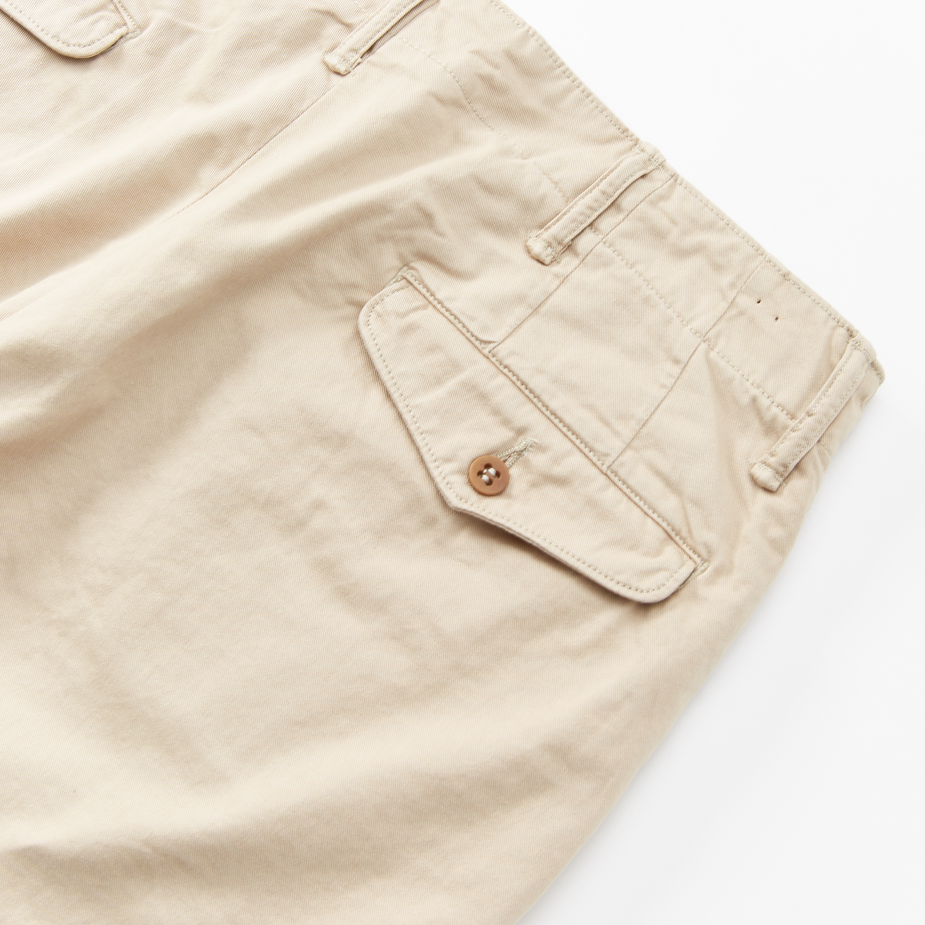 RRL Cotton Twill Officer's Chino - Stone | Casual Pants | Huckberry