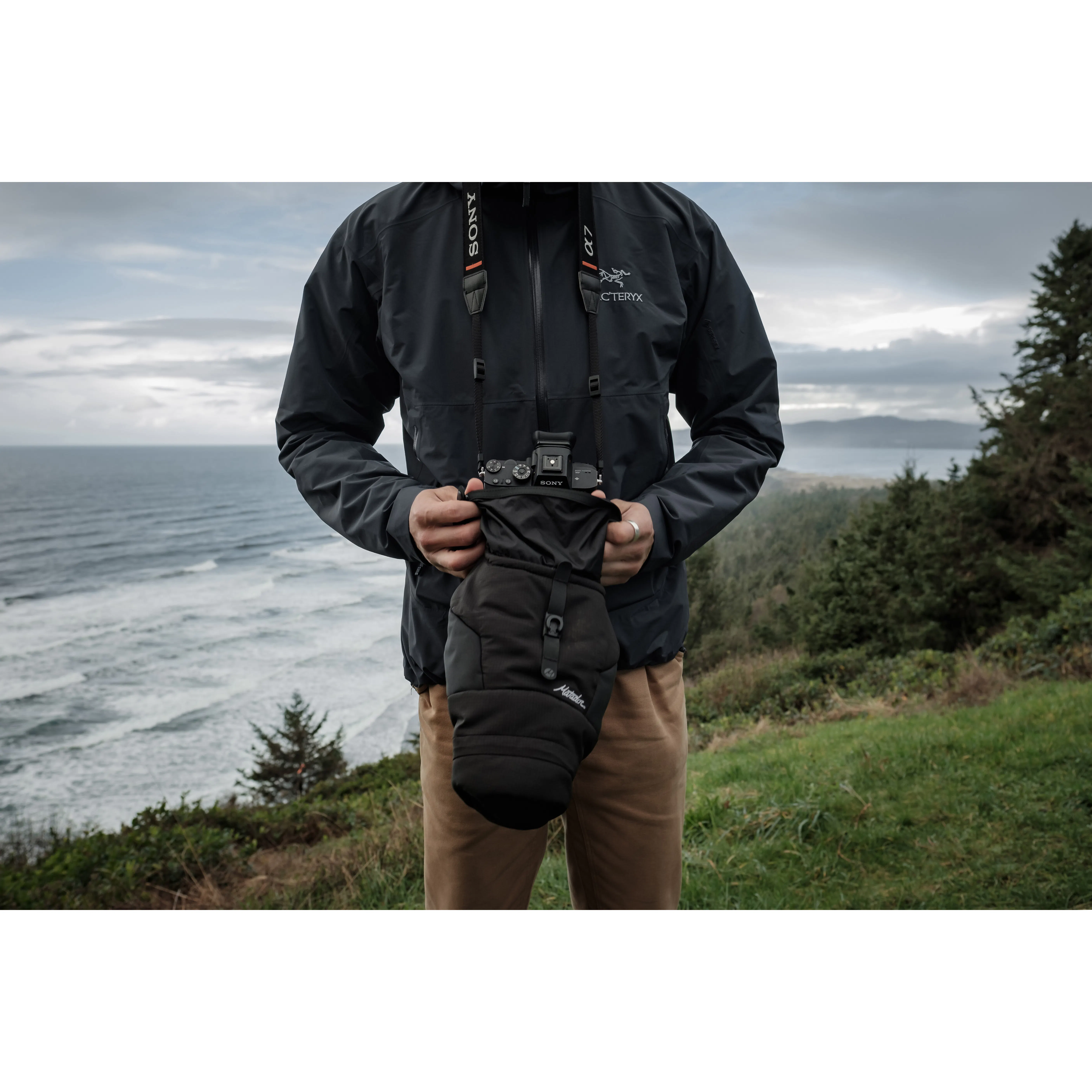Matador Waterproof Camera Base Layer Dry Bag - Black | Packing