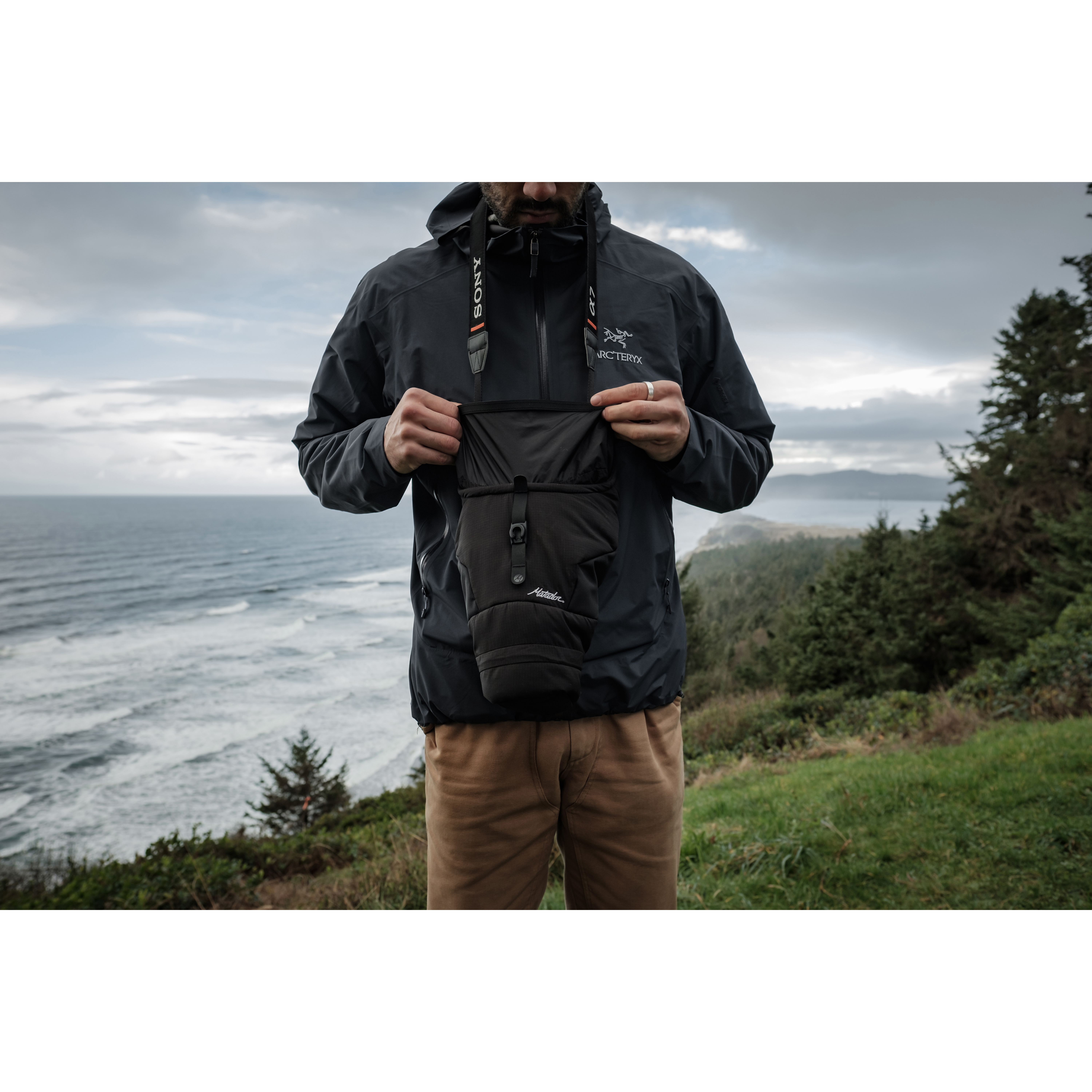 Matador Waterproof Camera Base Layer Dry Bag - Black | Packing