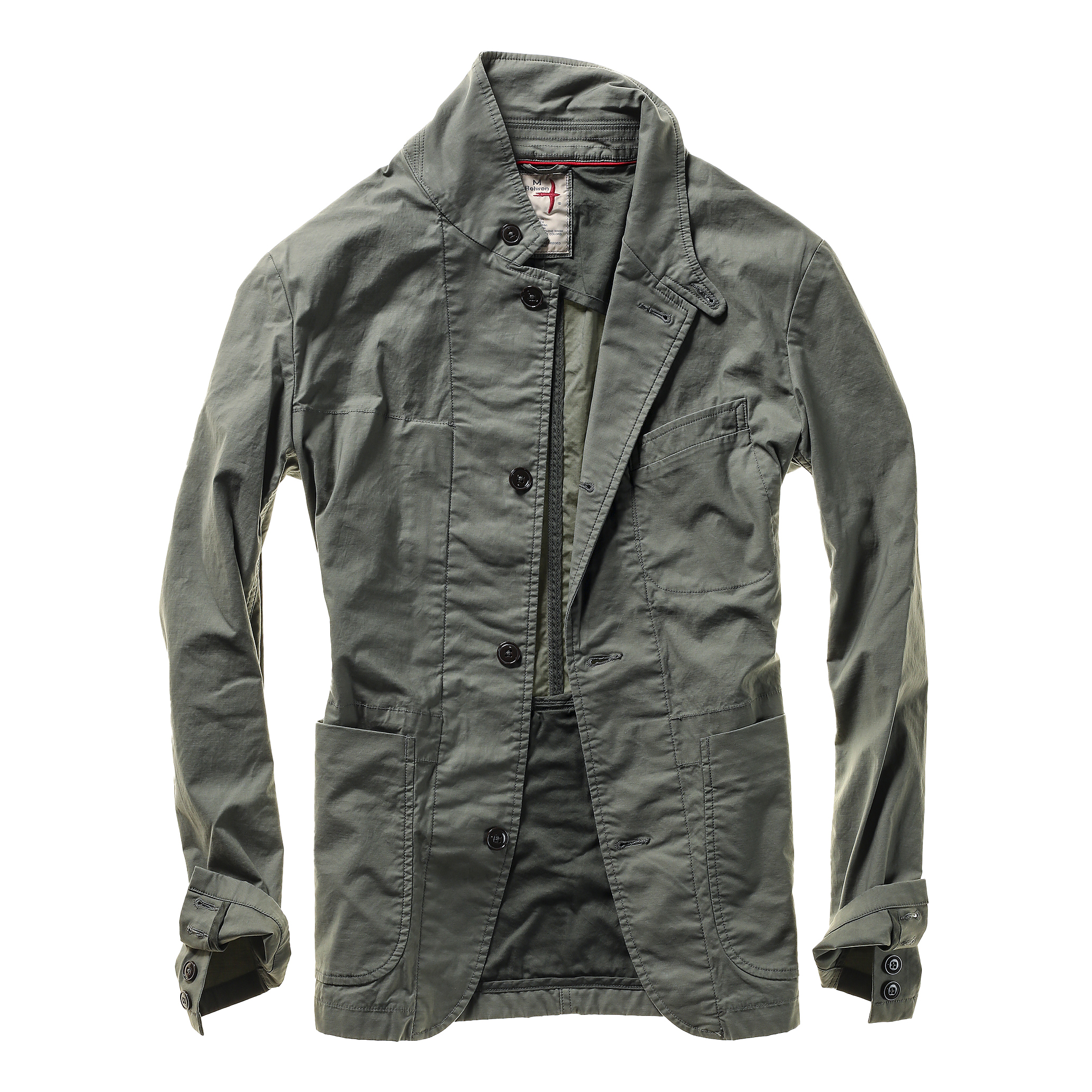 Relwen Flyweight Flex Blazer - Muted Olive | Blazers | Huckberry
