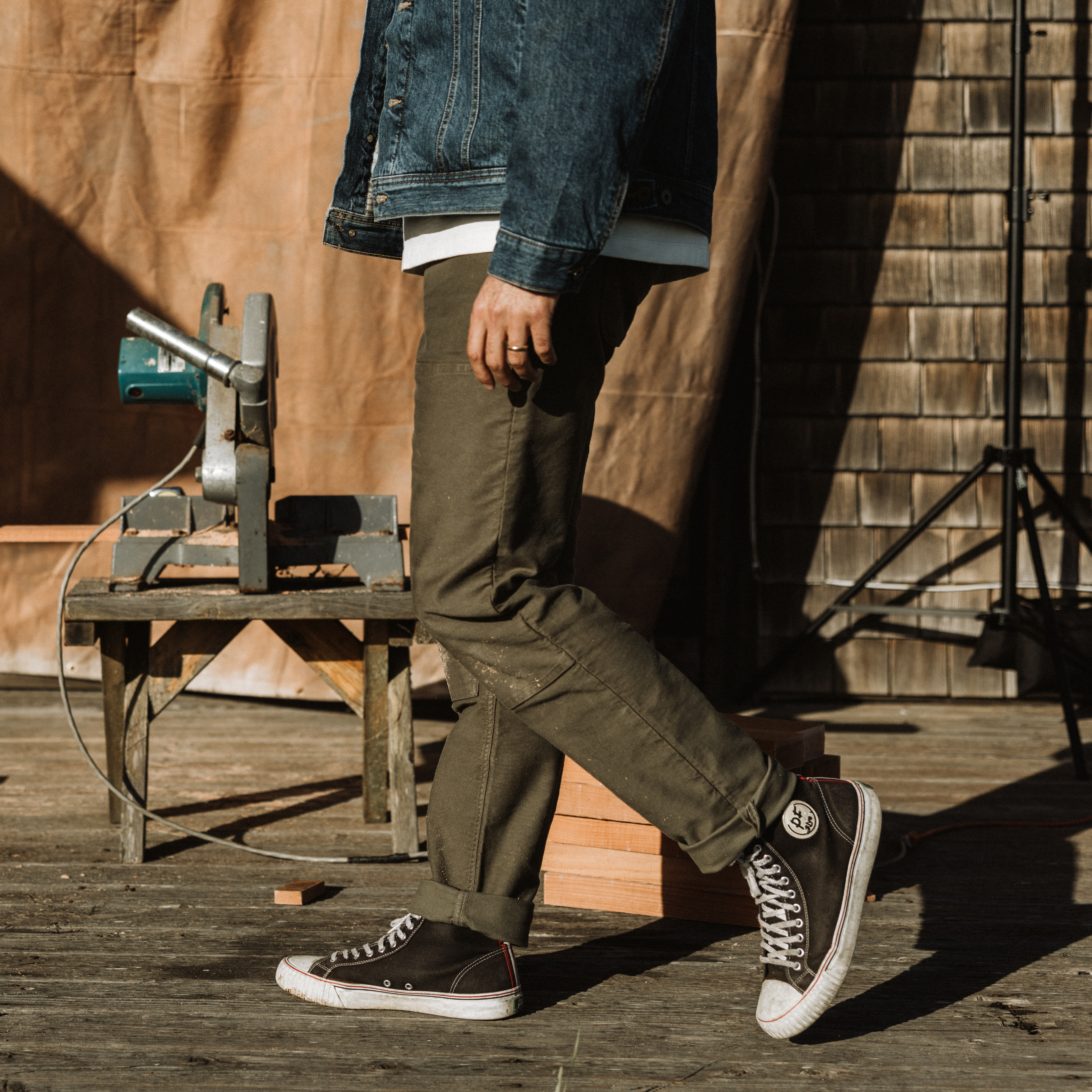 Flint and Tinder The American-Made Heritage Mill Pant - Dark Olive