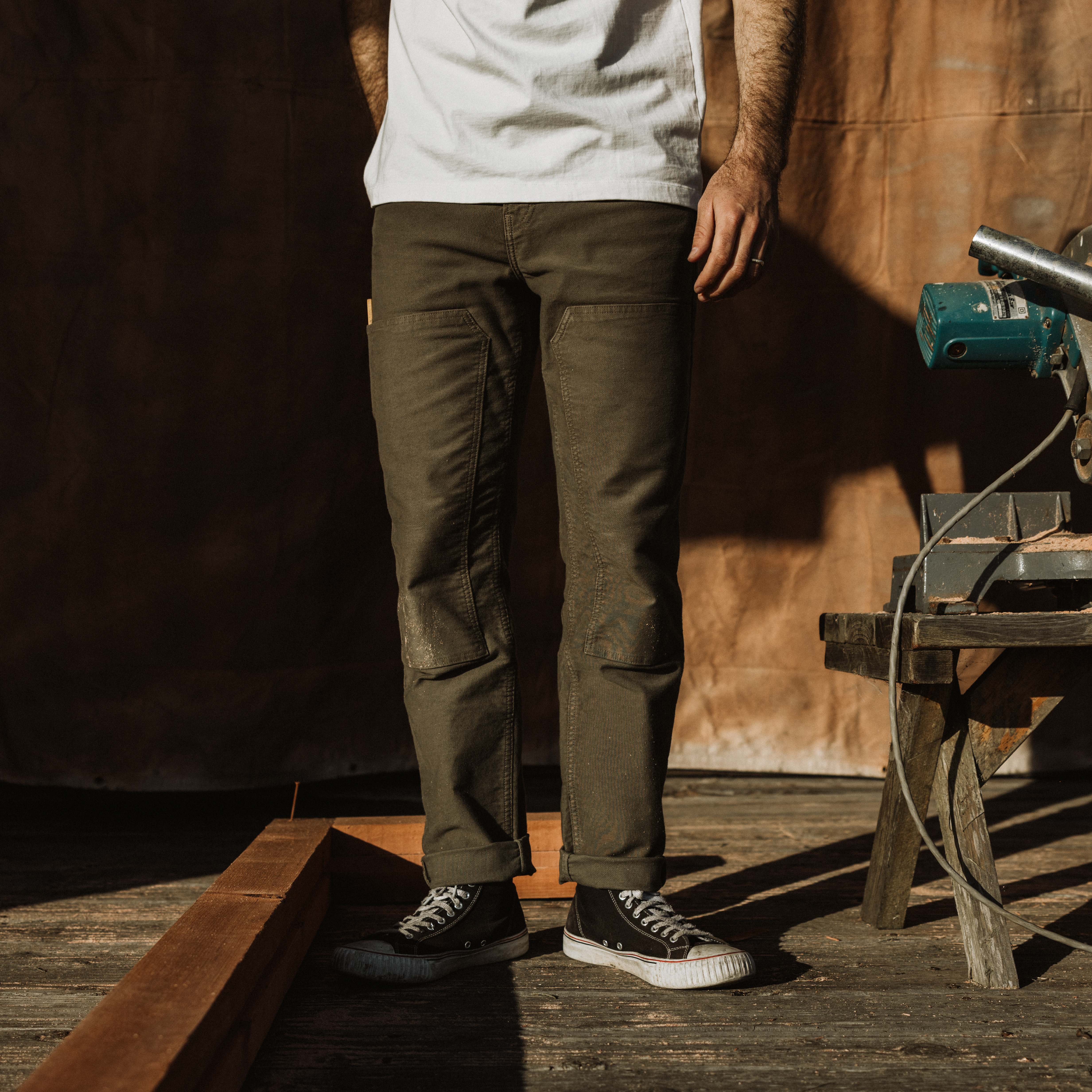 Flint and Tinder The American-Made Heritage Mill Pant - Dark Olive