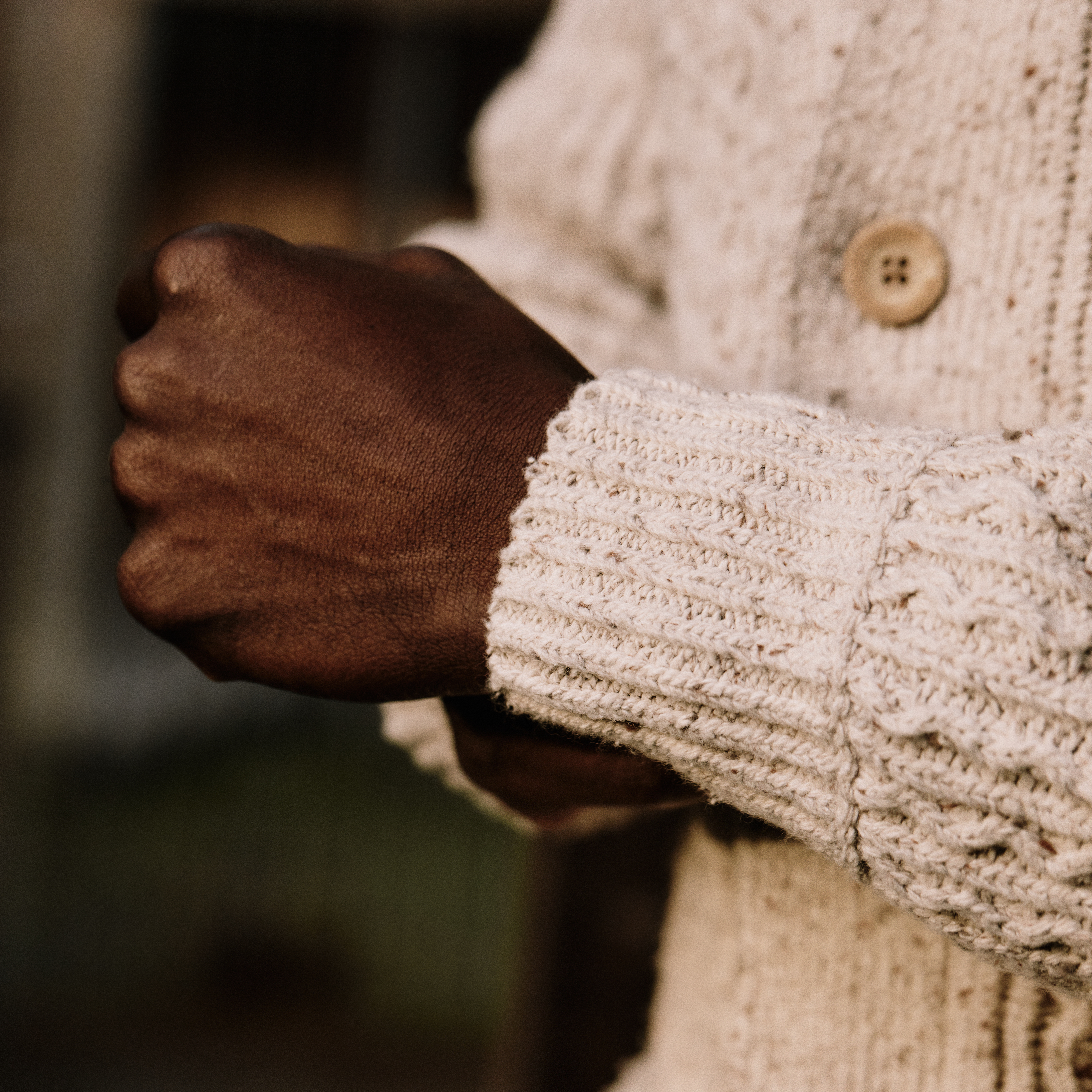 Recycled Cotton Headlands Cardigan Sweater