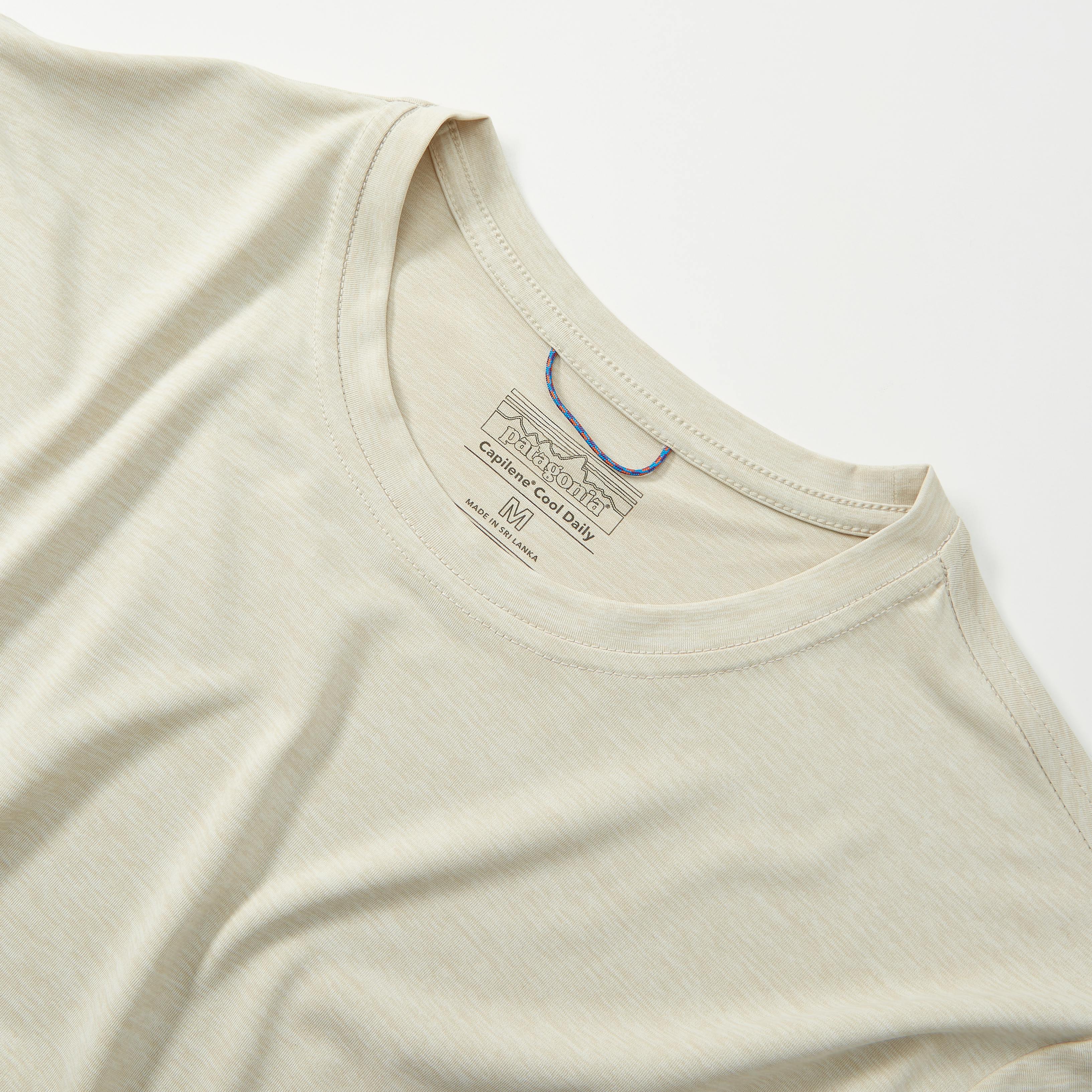 Patagonia Capilene Cool Daily Shirt | Pumice - Dyno White X-Dye | Size: XXL | SS Tees | Tees