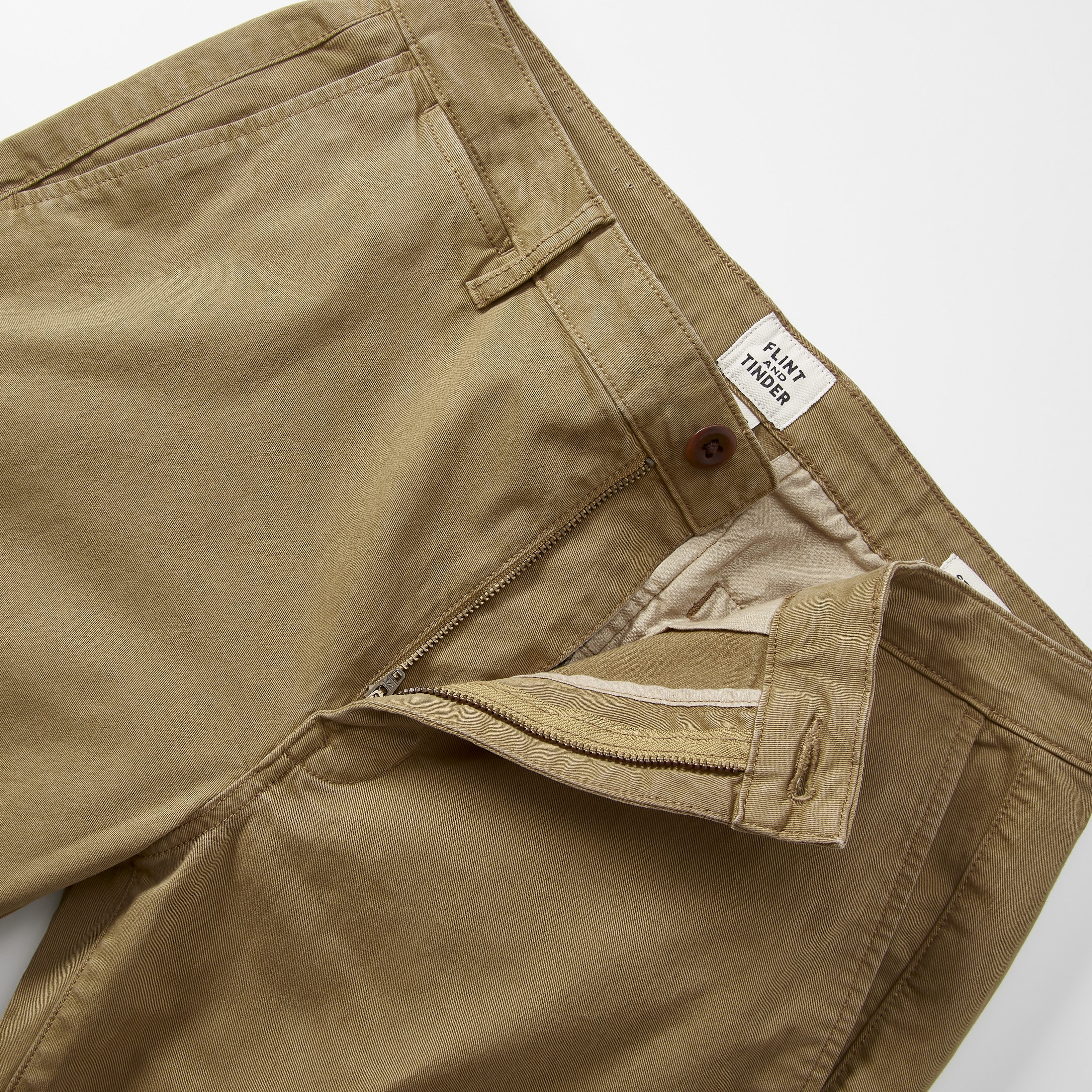 Flint and Tinder 365 Chino Pant - HB Straight - Earth | Chino