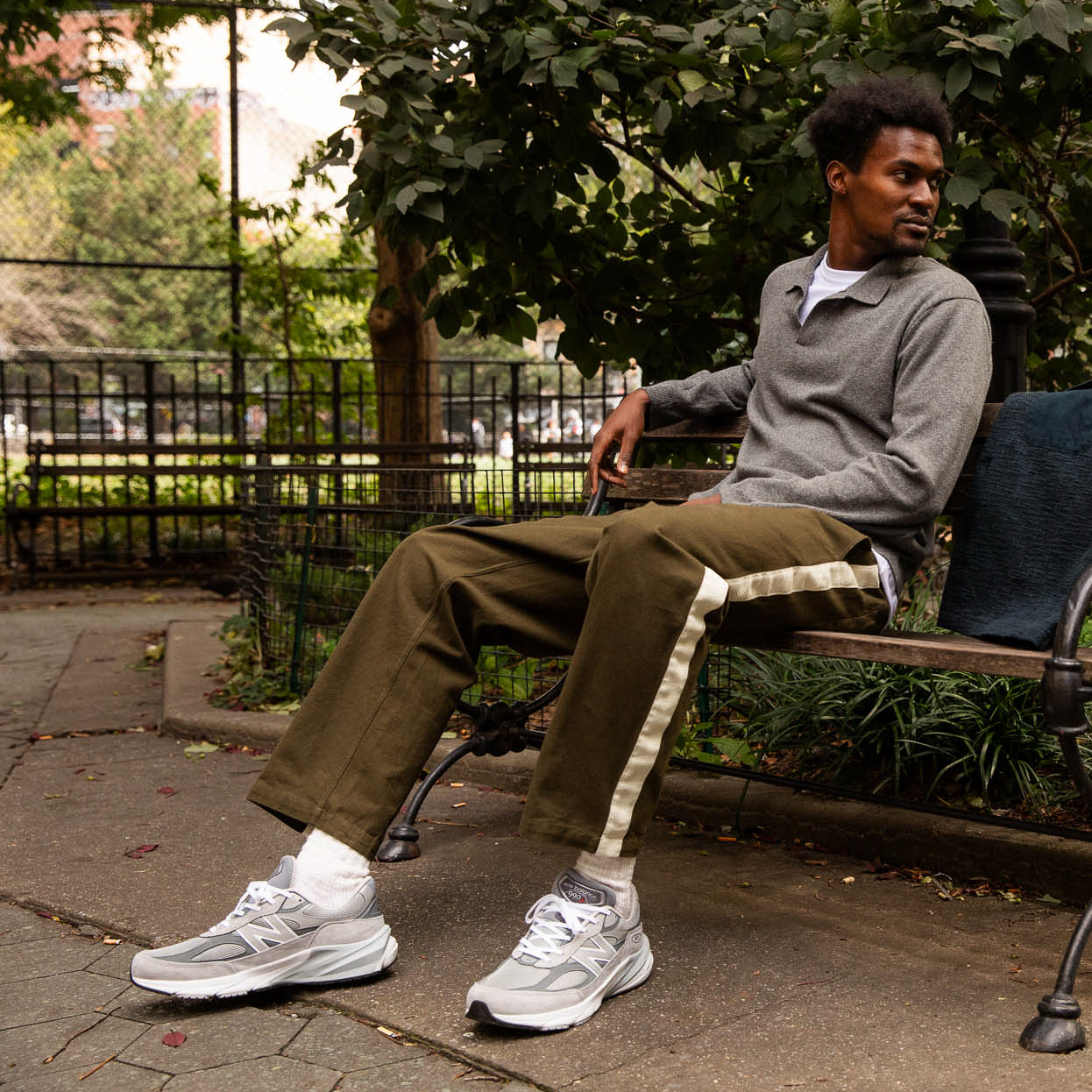 New Balance Made in USA 990v6 Sneaker - Grey/Grey | Casual